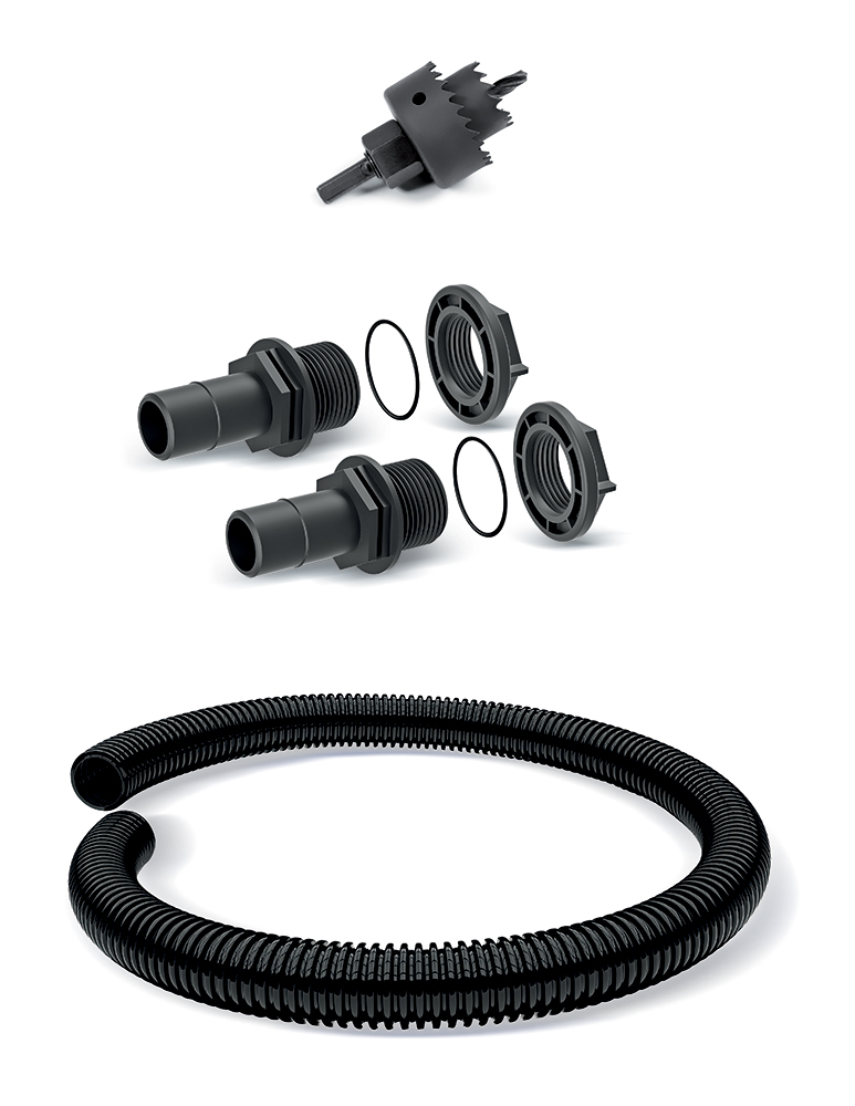 Prosperplast Regenwassertank Anschlussset Ican Set