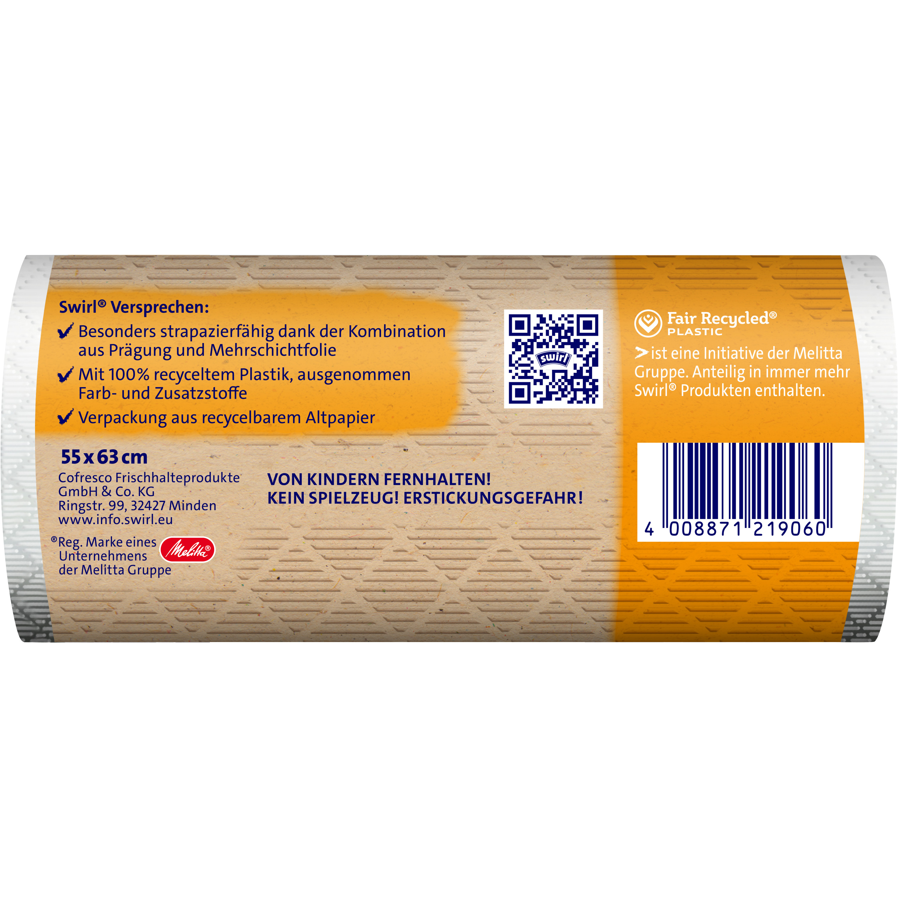 Swirl® Zugband-Müllbeutel, 35 l Swirl® Zugband-Müllbeutel, 35 l