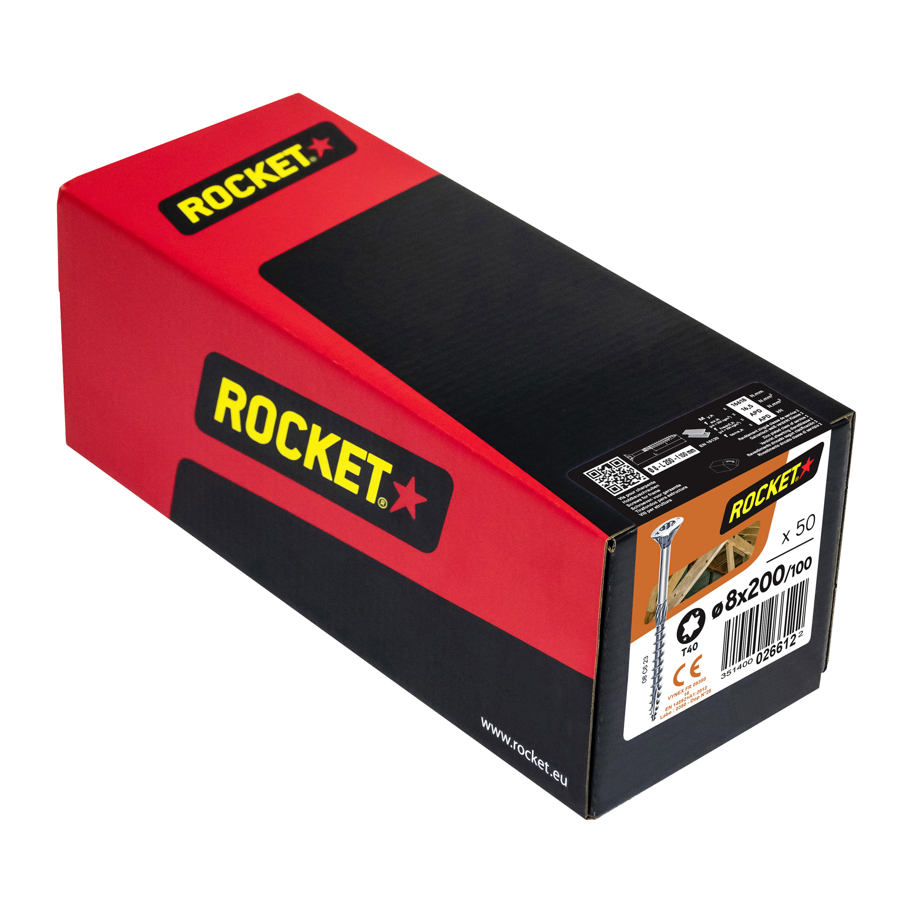 Rocket SKHb. 8,0 x 200 vz T40 TG Rocket SKHb. 8,0 x 200 vz T40 TG