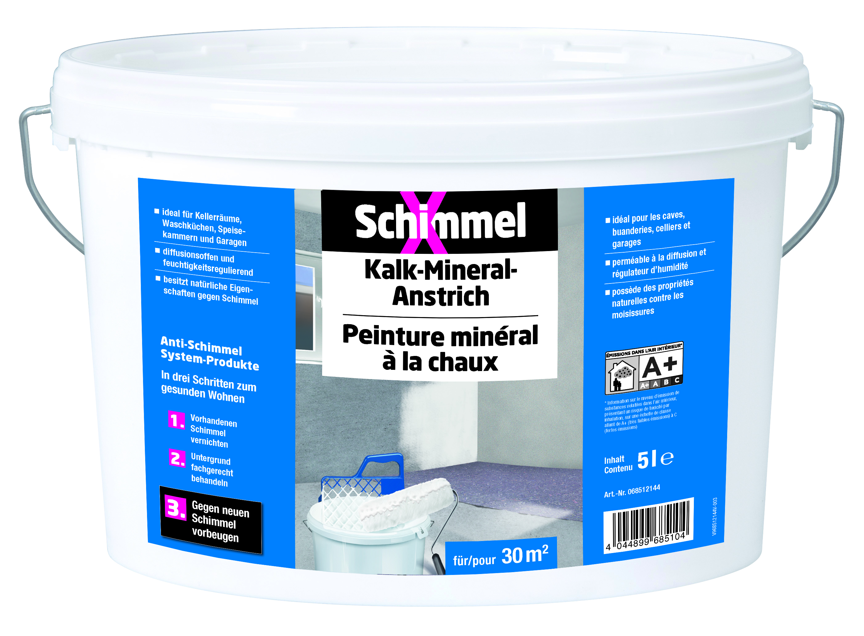 SchimmelX Kalk-Mineral-Anstrich, 5 l