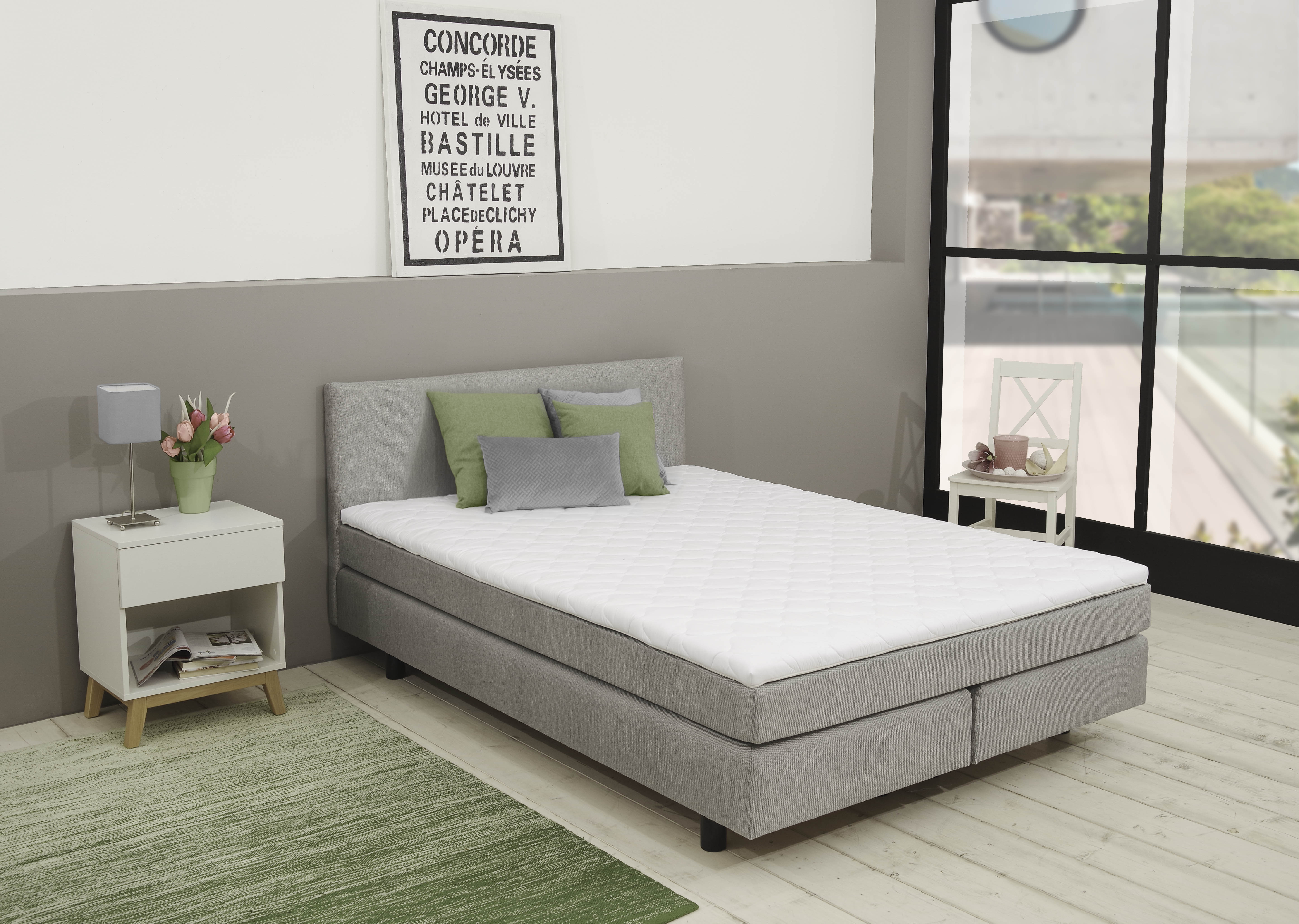 Sun Garden Boxspringbett-Set 1770 Brandon, 120 x 200 cm