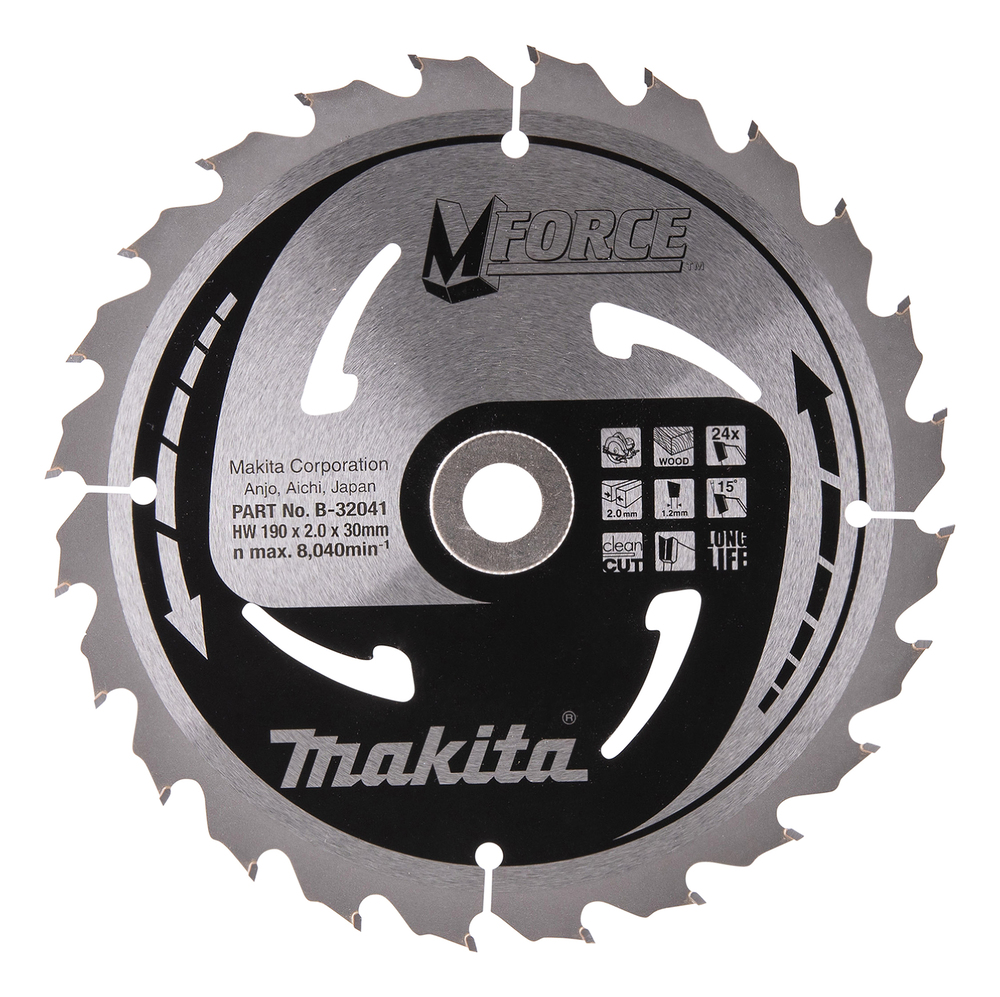Makita Kreissägeblatt M-FORCE, 24 Zähne