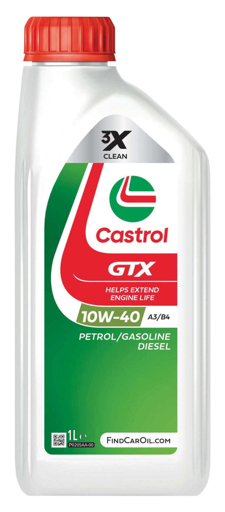 Castrol GTX 10W-40 A3/B4 1F, 1L