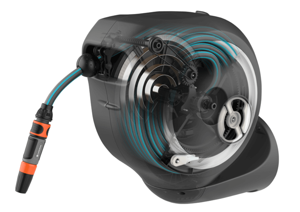 wandschlauch-innenleben Gardena Wand-Schlauchbox Innenleben