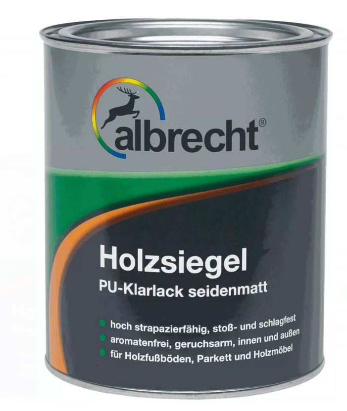 Albrecht Holzsiegel Seidenmatt, farblos, 750 ml