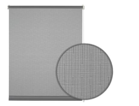 175004_01 GARDINIA EASYFIX ROLLO HELLGRAU 45X150