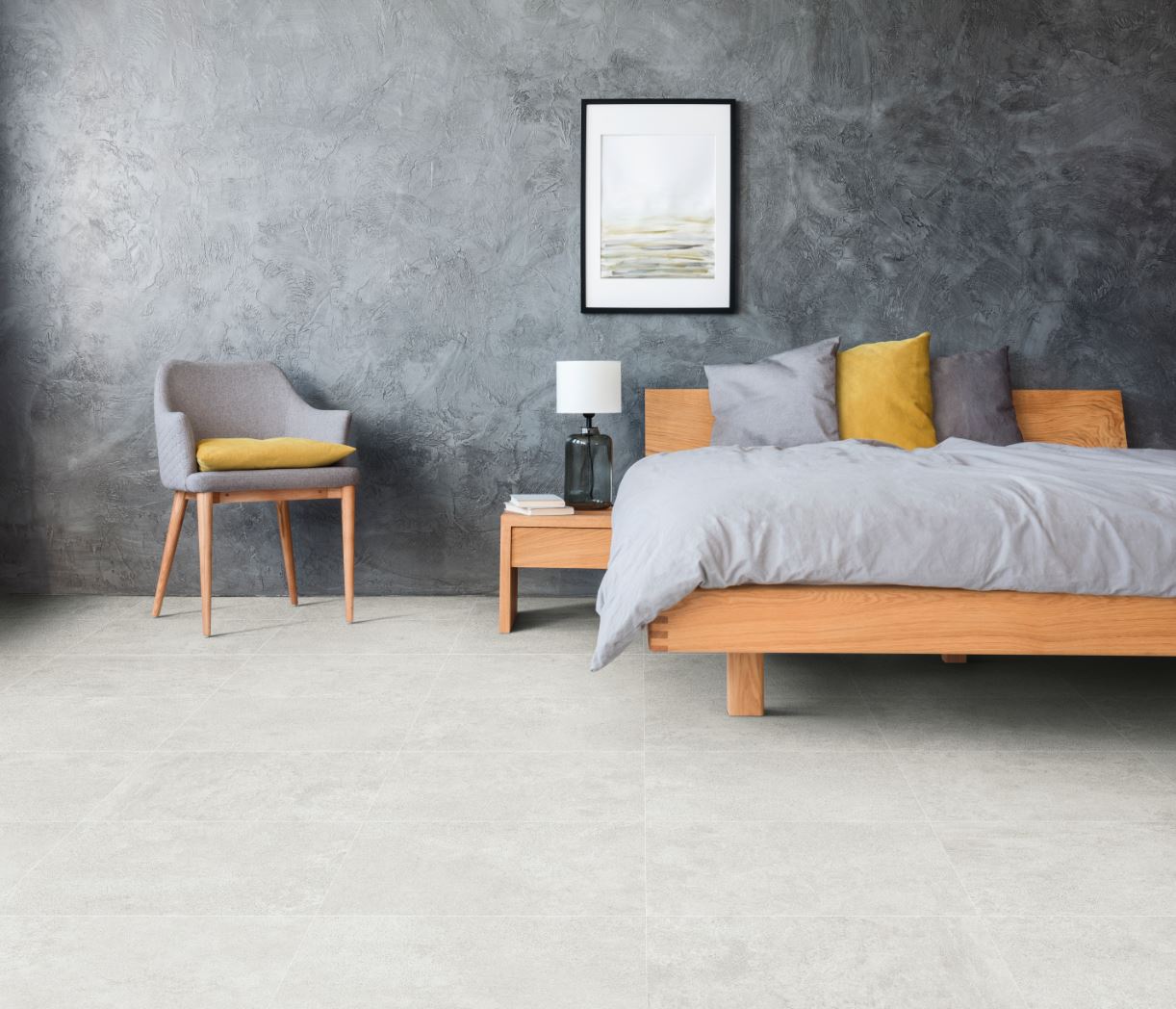 I.Tiles Rektifizierte FSZ-Bodenfliese Zementoptik, 60 x 60 cm