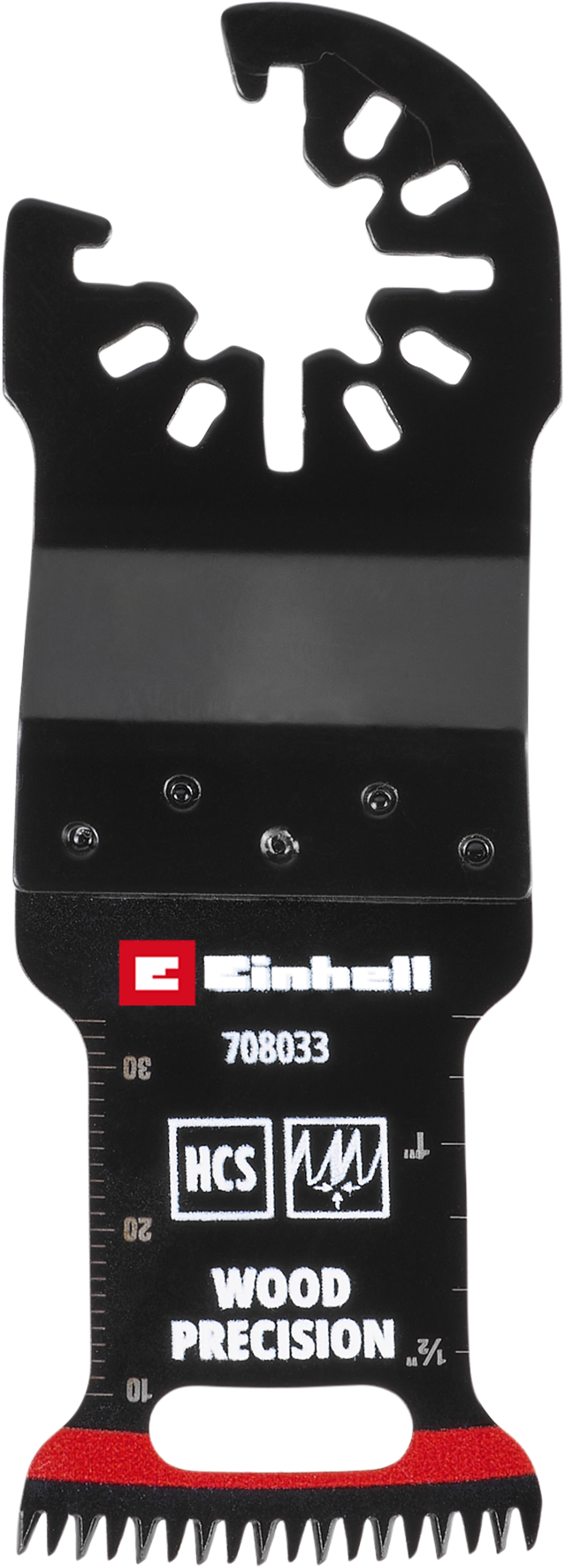 Einhell HCS-Tauchsägeblatt mit Universalaufnahme und Japanzahnung, curved, 32 x 40 mm
