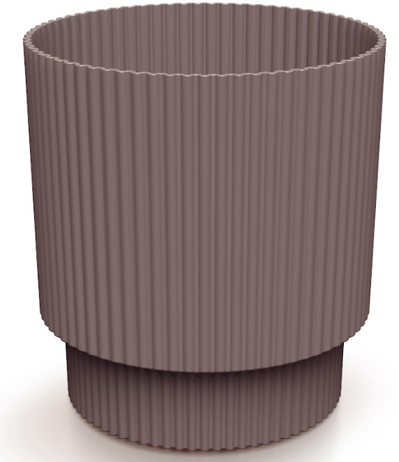 Prosperplast Blumentopf Milly Round, Ø 19,5 cm, marsala