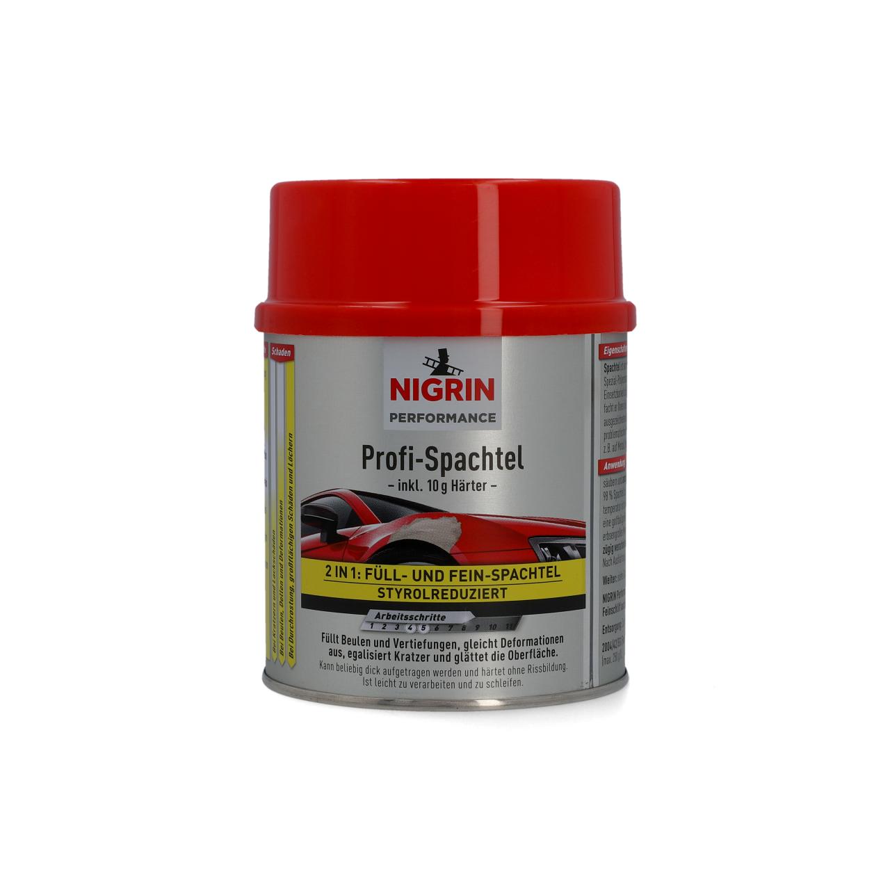 162290 NIGRIN PERFORMANCE PROFI-SPACHTEL 500G