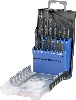 421920-100 Kwb Metallbohrer-Compact-Box, 1 - 10 mm, 19-tlg.