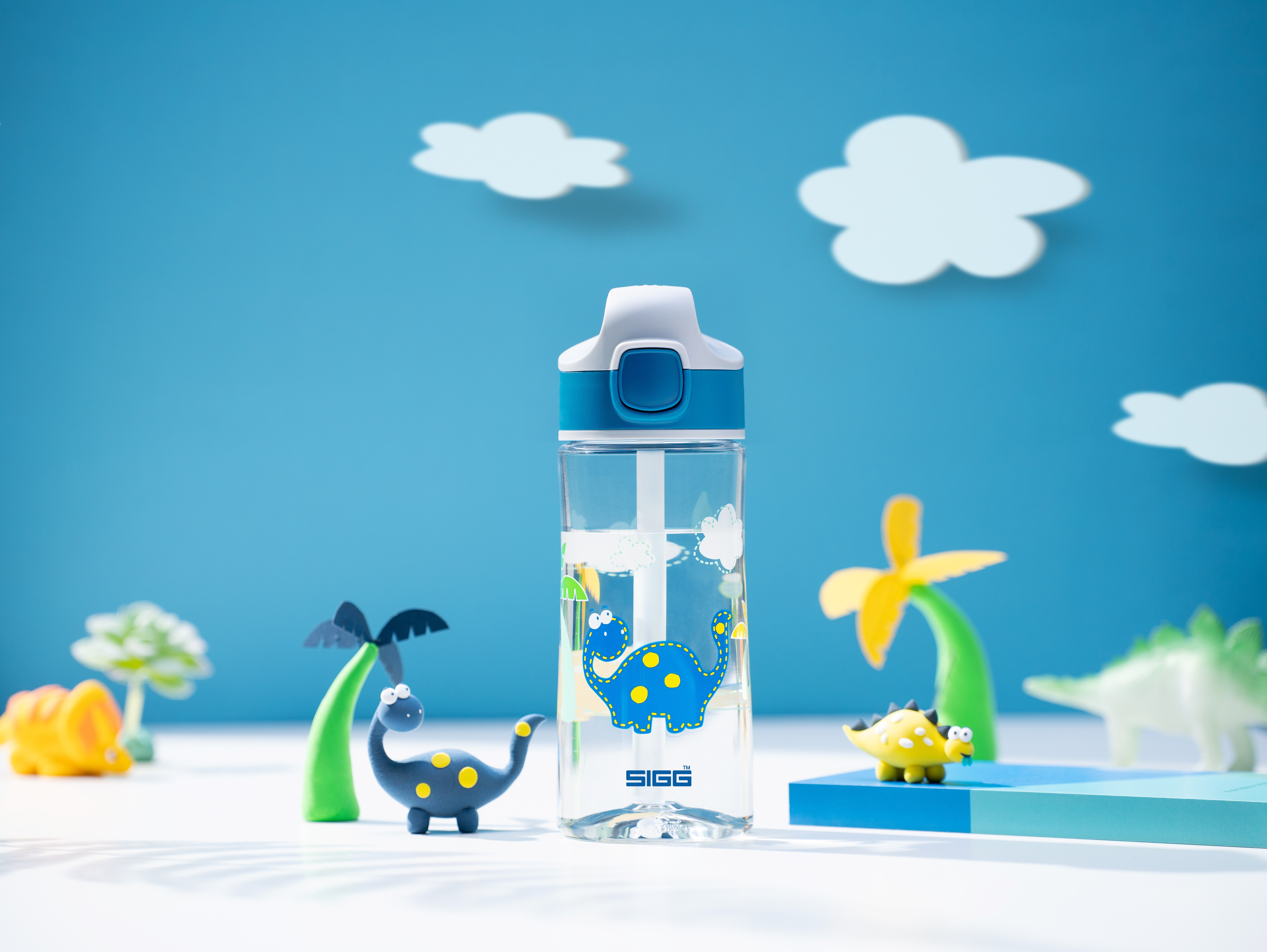 SIGG Kinder-Trinkflasche "MK Dinosaur Friend", 0,45 L