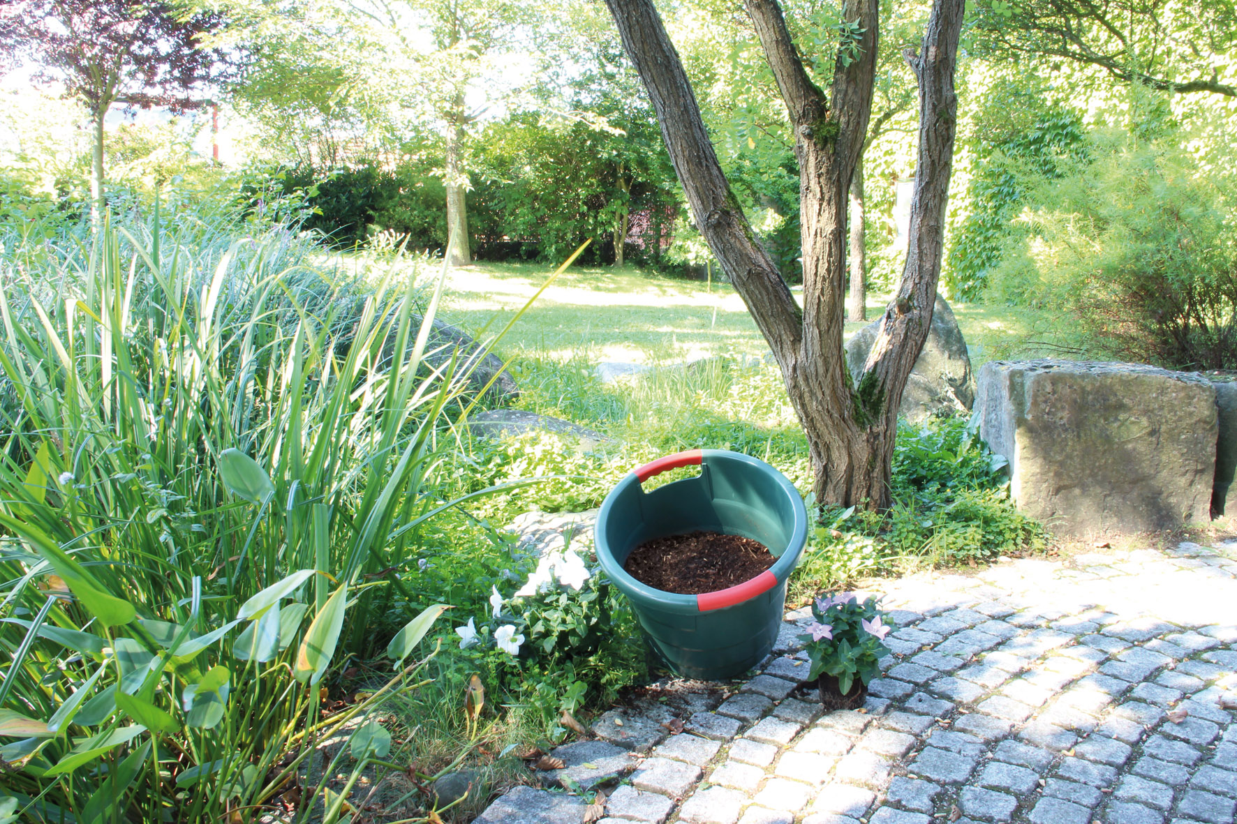 Graf Toni Behälter rund 70 l, grün  Graf Toni Behälter rund 70 l, grün