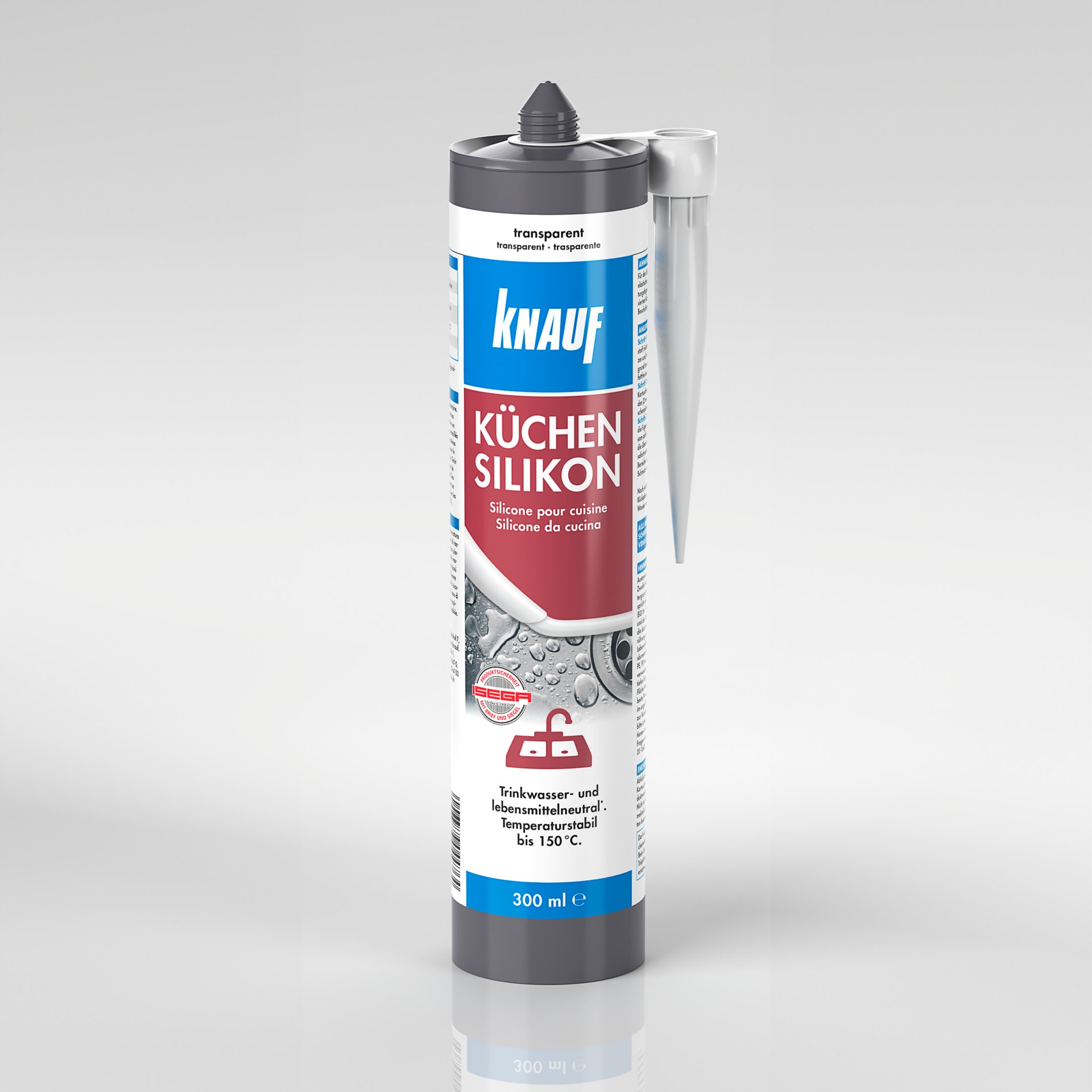Knauf küchen silikon, weiß, 300 ml Knauf küchen silikon, weiß, 300 ml