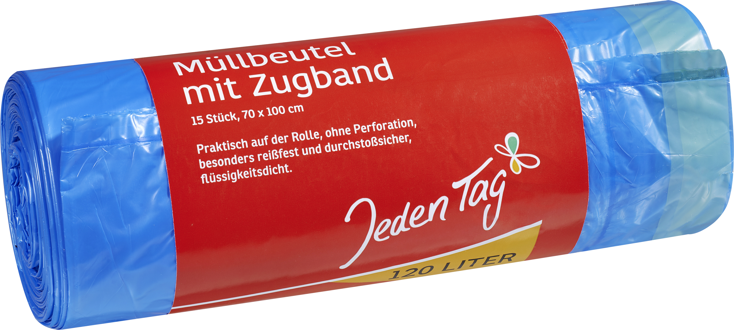 278440_122291 JEDEN TAG  ZUGBAND-MÜLLSÄCKE 120L 15ST.