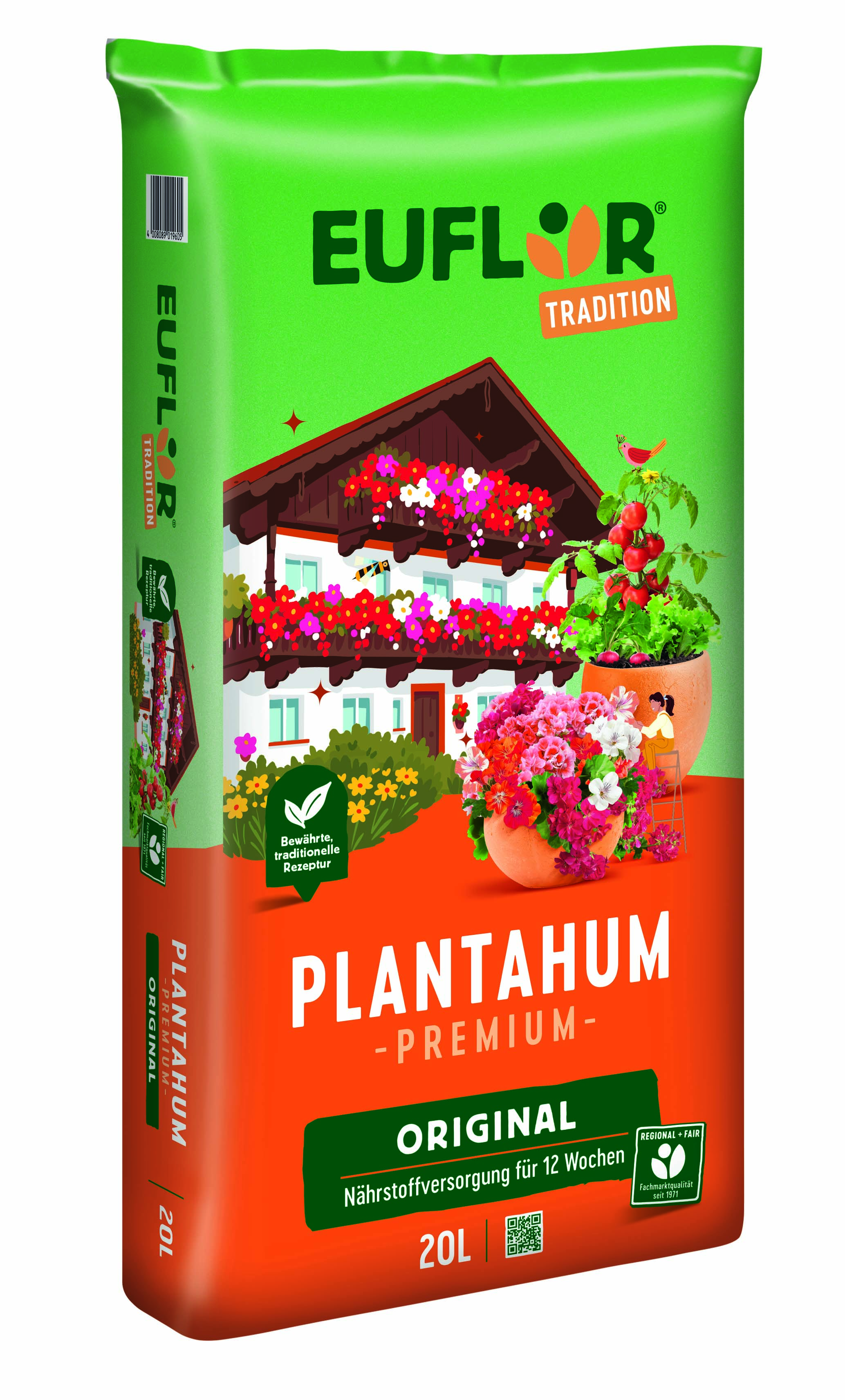 Euflor Tradition Plantahum Premium Original, 20l