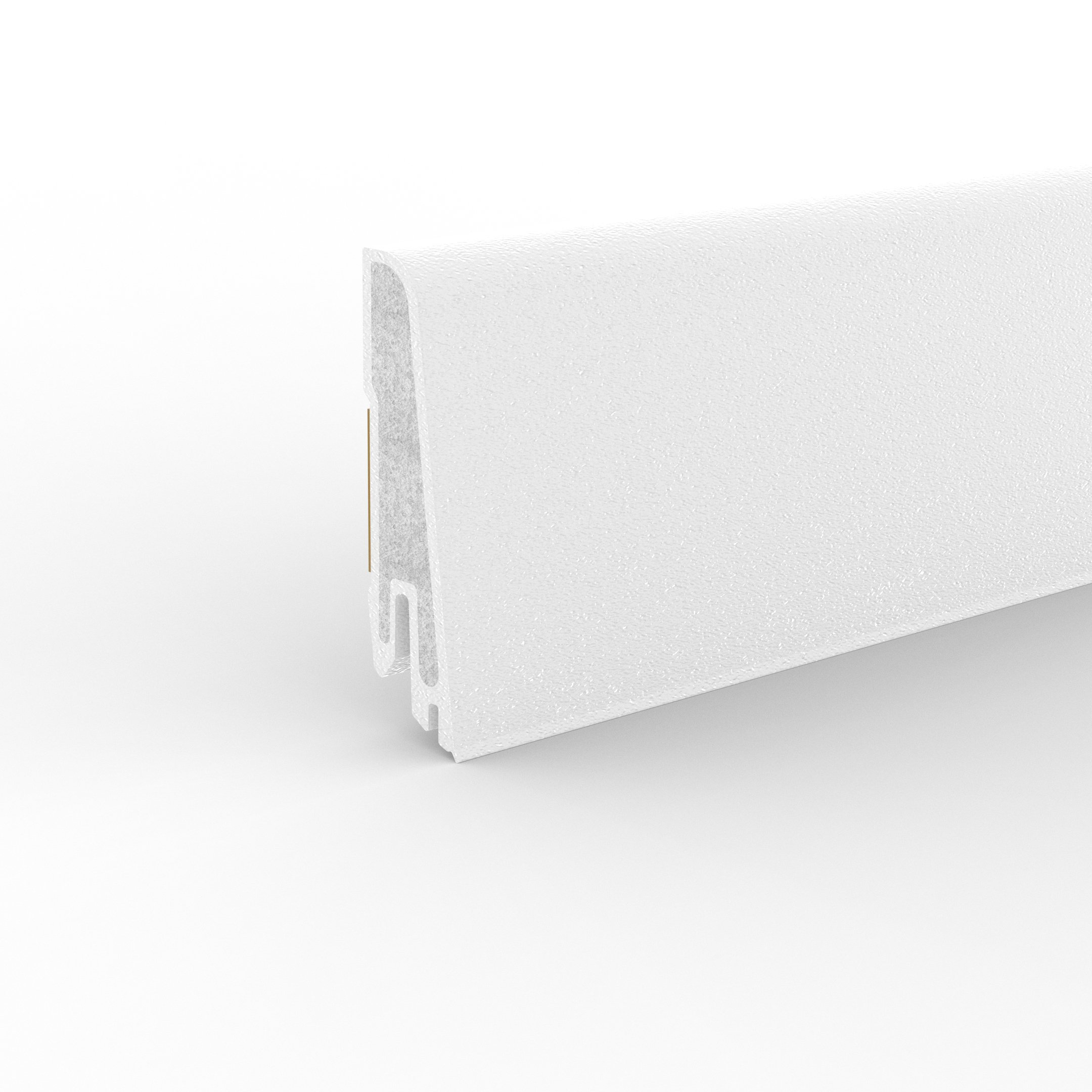 Döllken Hartschaumleiste Modern 60 Clip sk, weiß
