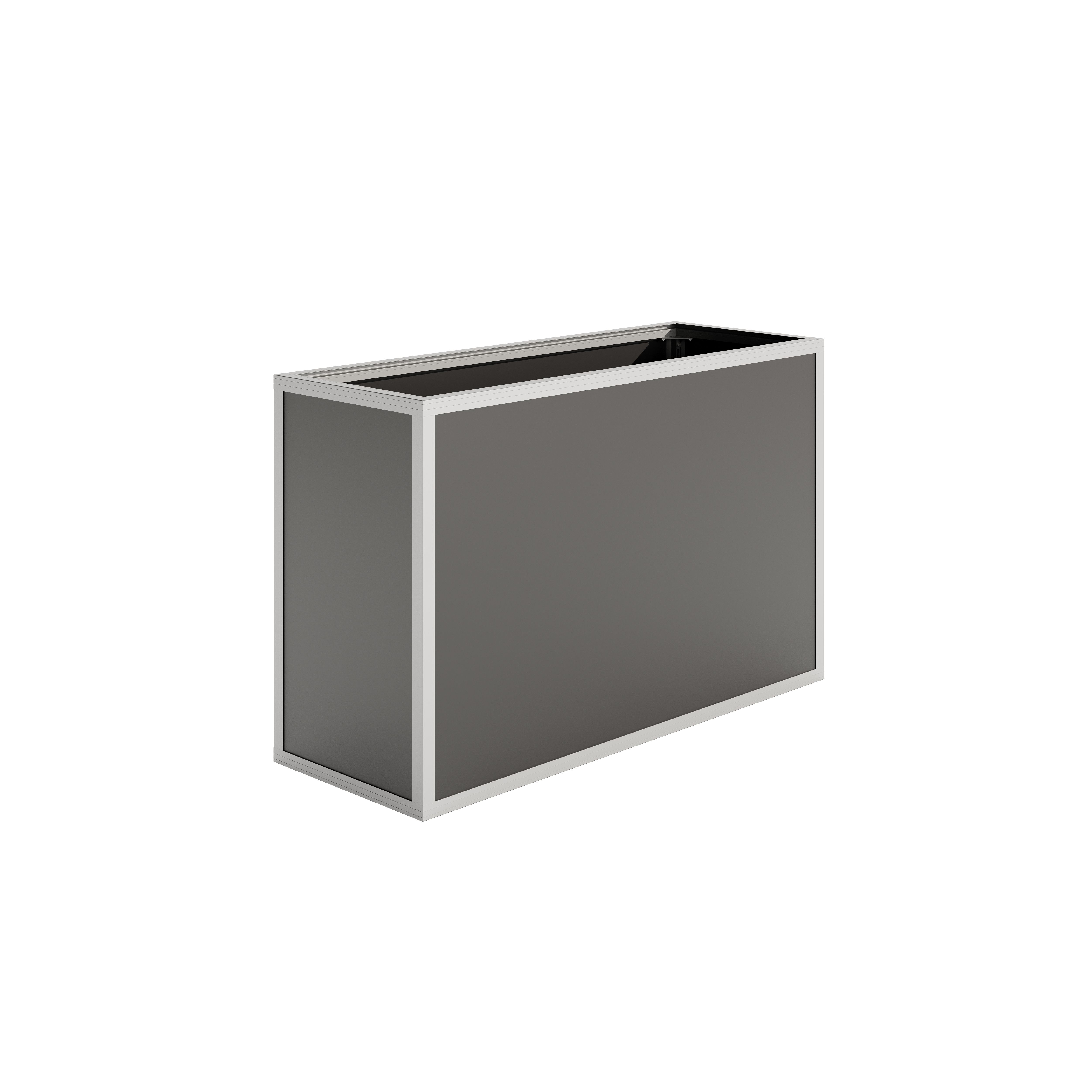 KGT Aluminium-Hochbeet 130, 45er Tiefe, Profilsystem "pressblank" KGT Aluminium-Hochbeet 130, 45er Tiefe, Profilsystem "pressblank"