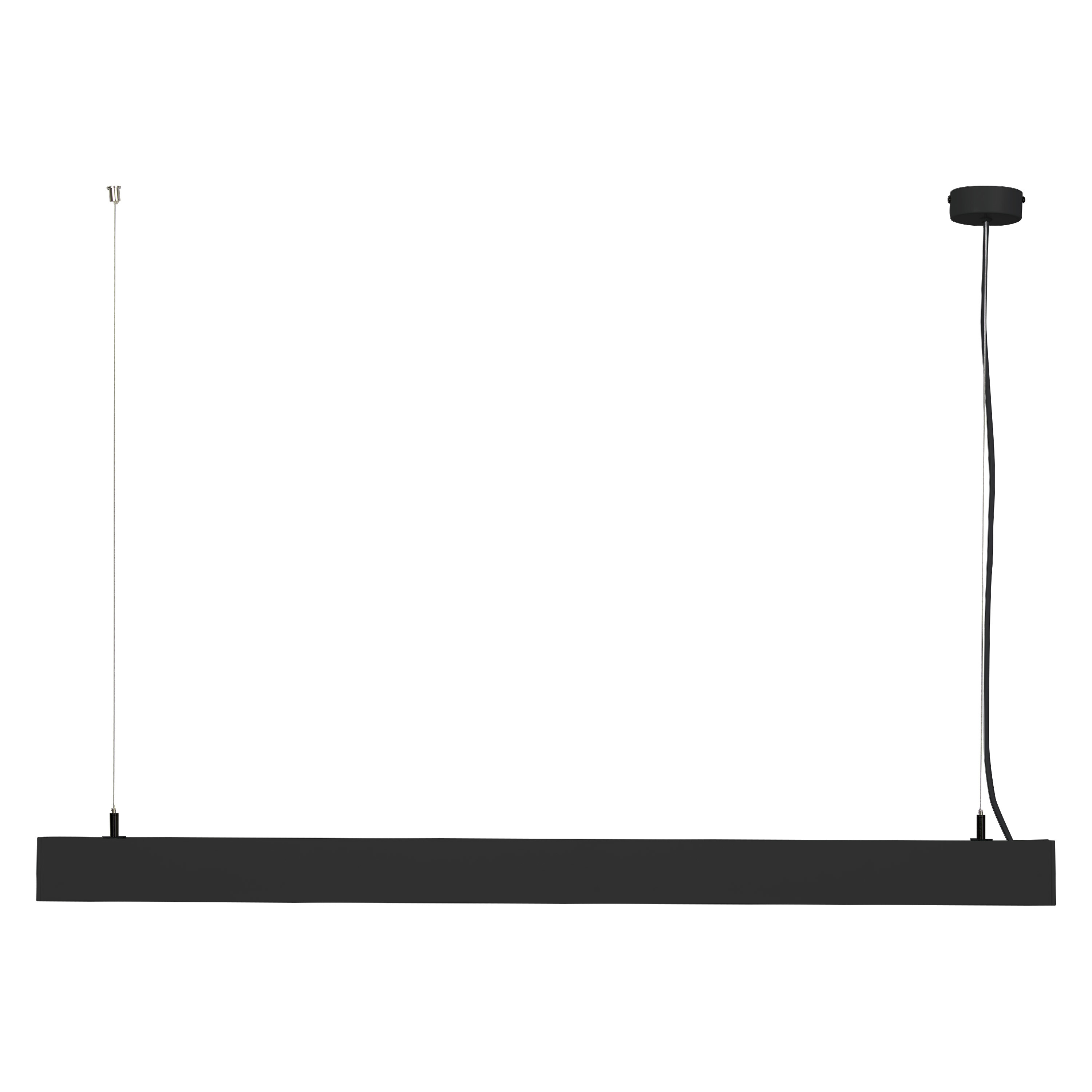 Osram LED Pendelleuchte Office Line, dimmbar, Schwarz