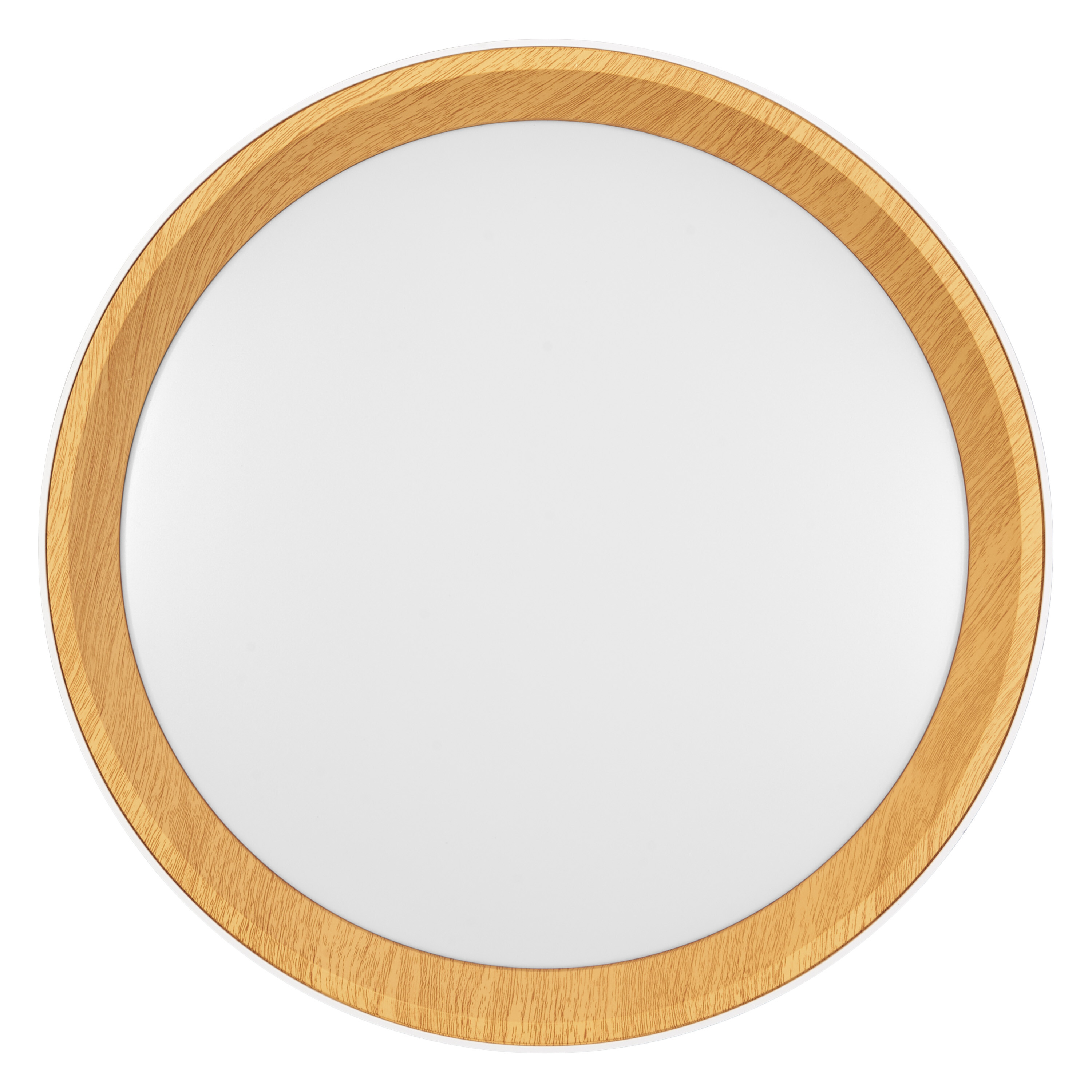 Osram Led Deckenleuchte "Orbis Larios", 390 mm, 24W, 830, Holzdekor/weiß