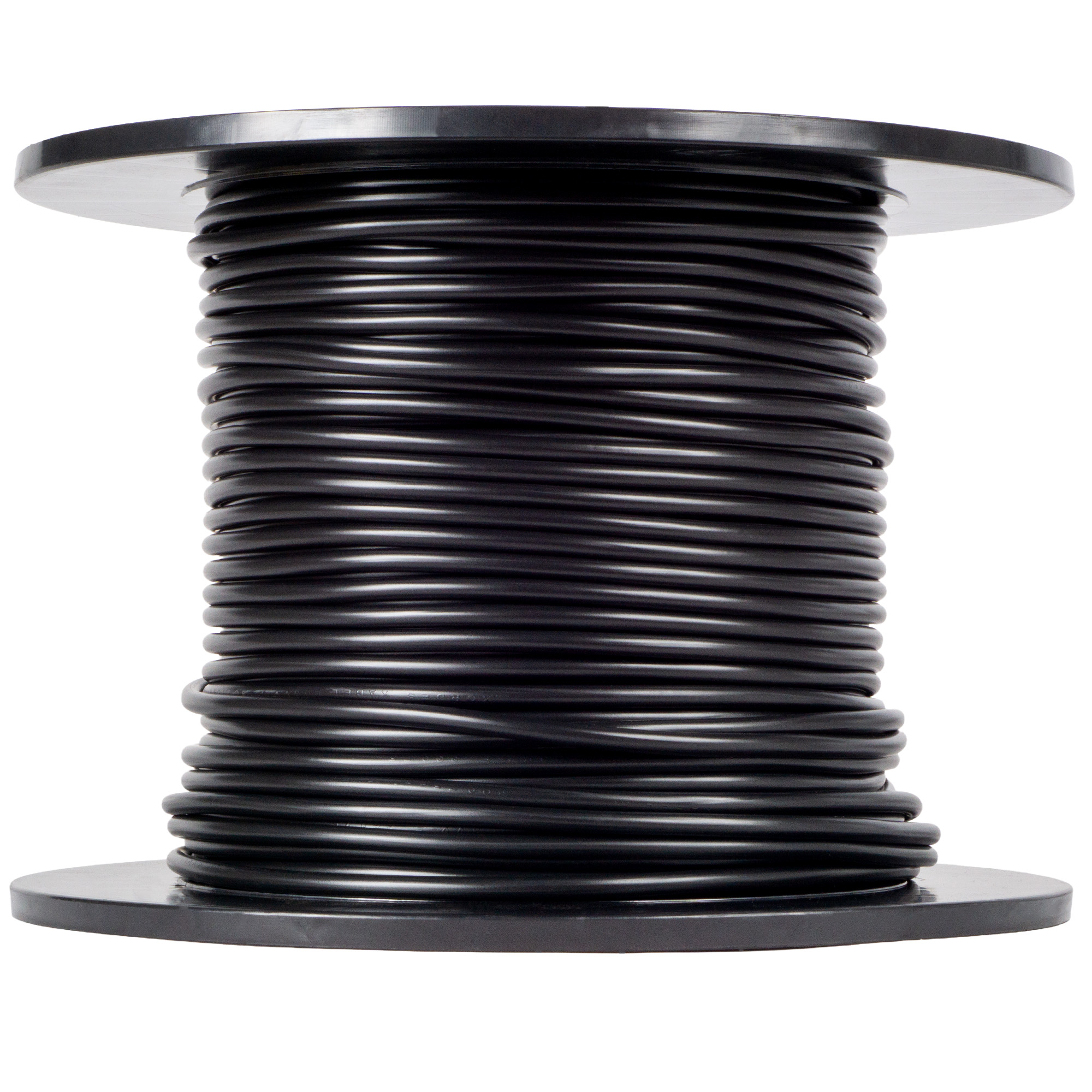 HSB Schlauchleitung H03VV-F 3G0,75 mm² Spule 100 m, schwarz (Meterware)