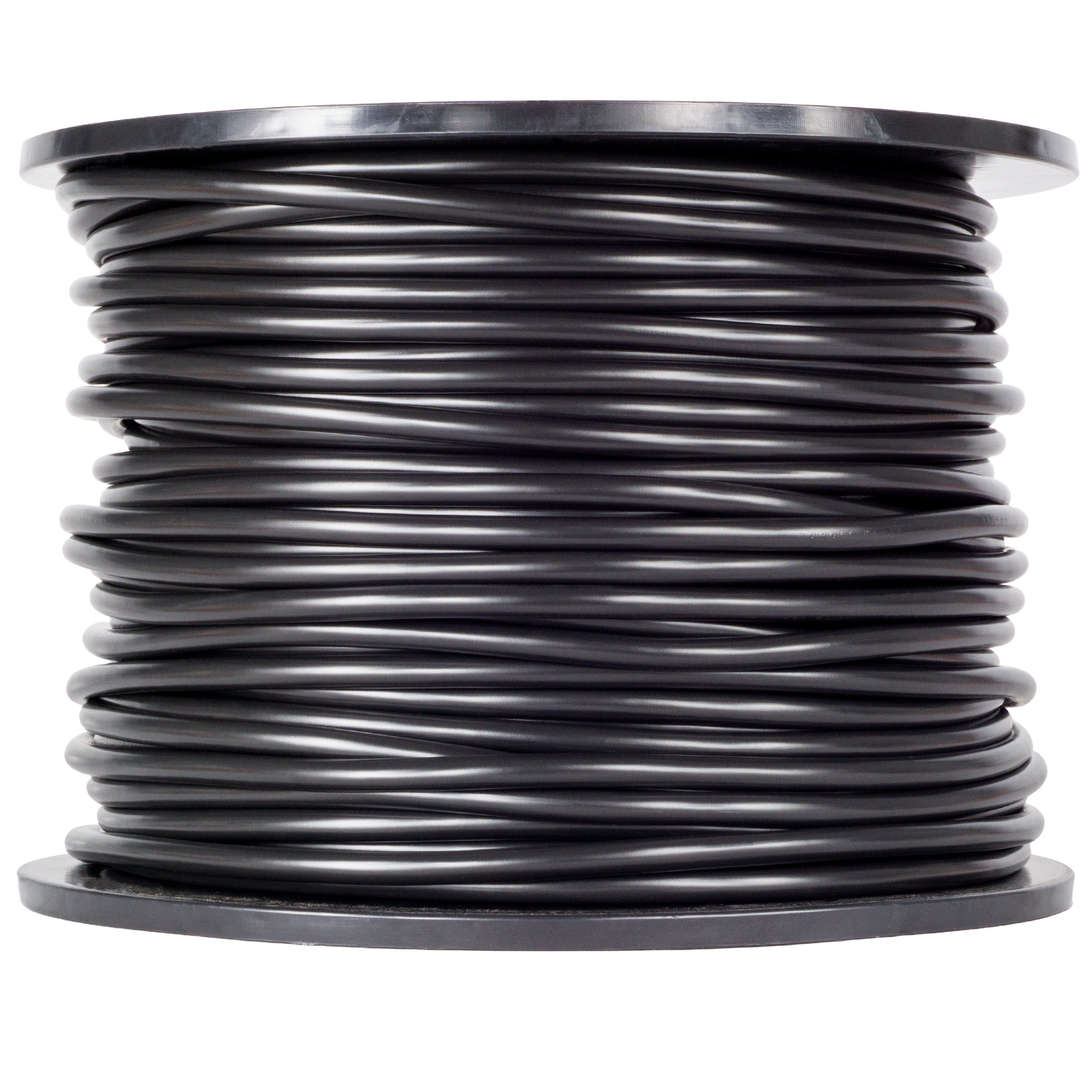 HSB Schlauchleitung H05VV-F 3G1,5 mm² Spule 100 m, schwarz (Meterware)