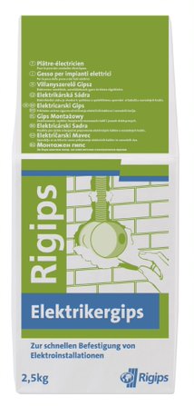 Rigips Elektrikergips, 2,5 kg