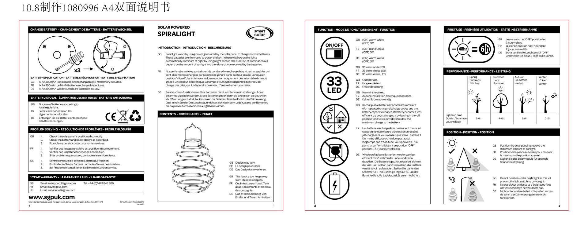 Smart Garden Spirallight