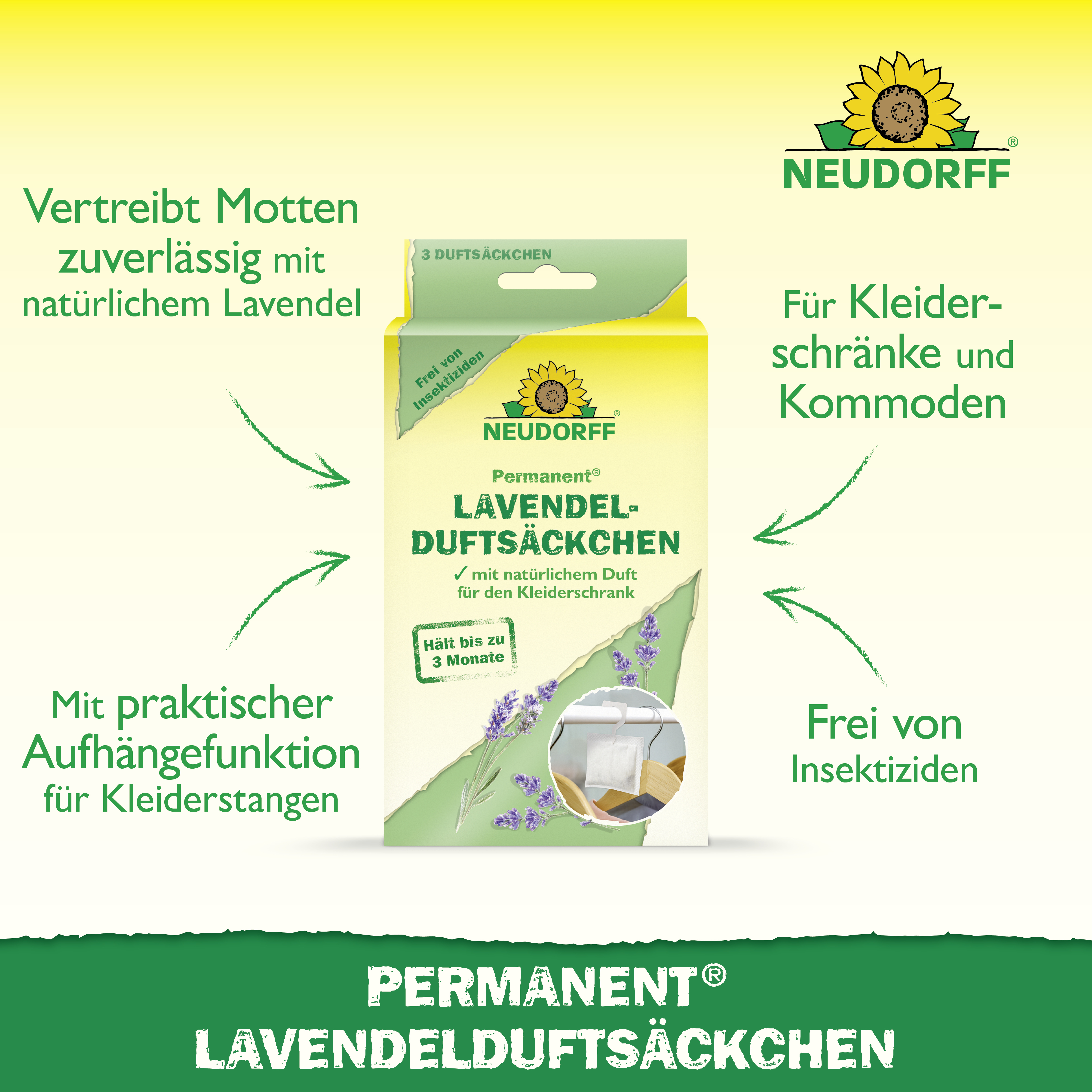 Neudorff Permanent Lavendelduftsäckchen