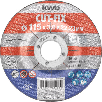 791150-100 Kwb Trennscheibe 115 x 3 mm