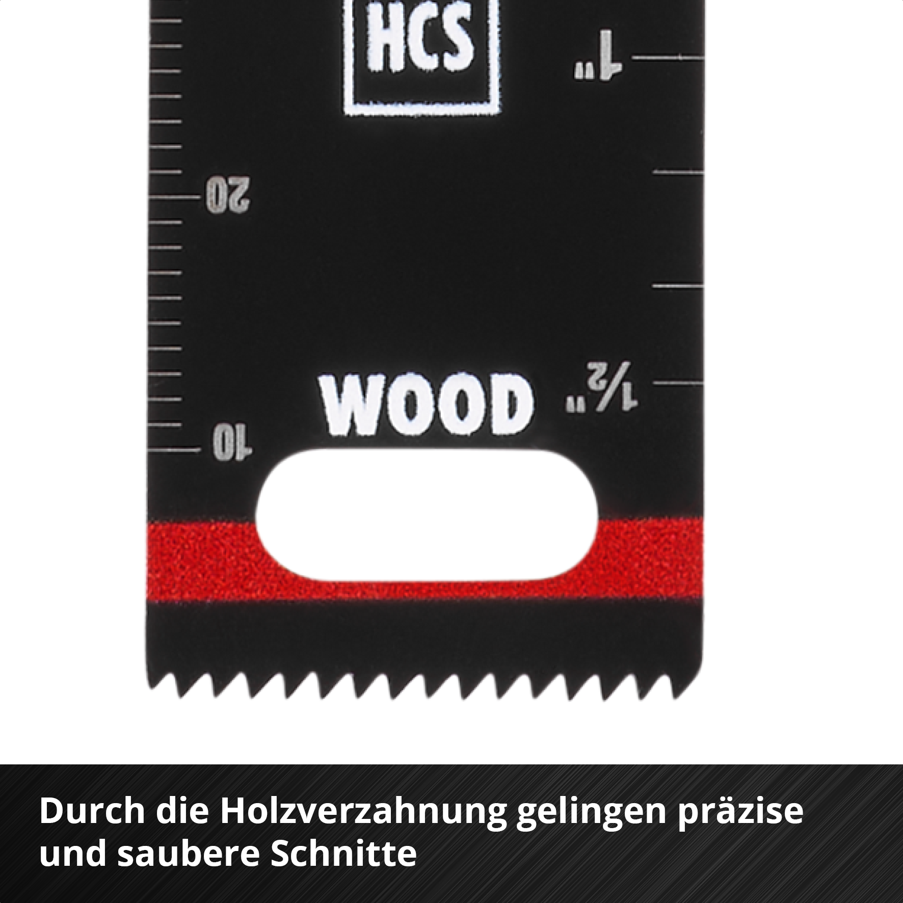 Einhell HCS-Tauchsägeblatt mit Universalaufnahme, gerade, 22 x 48 mm