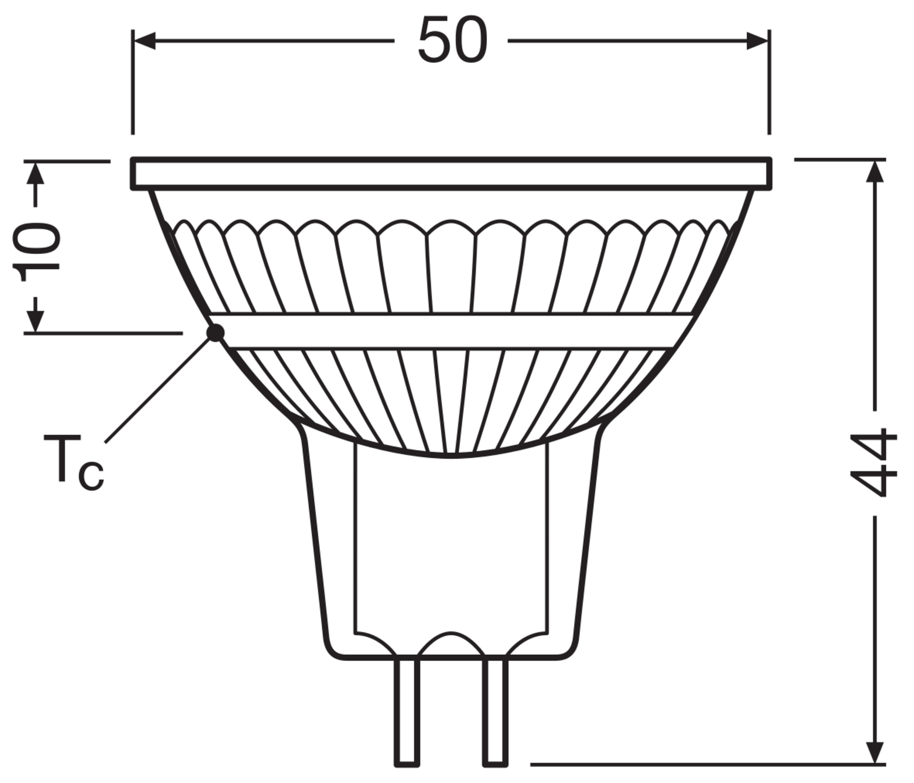 Osram Reflektorlampe Superstar, dimmbar, Warmweiß