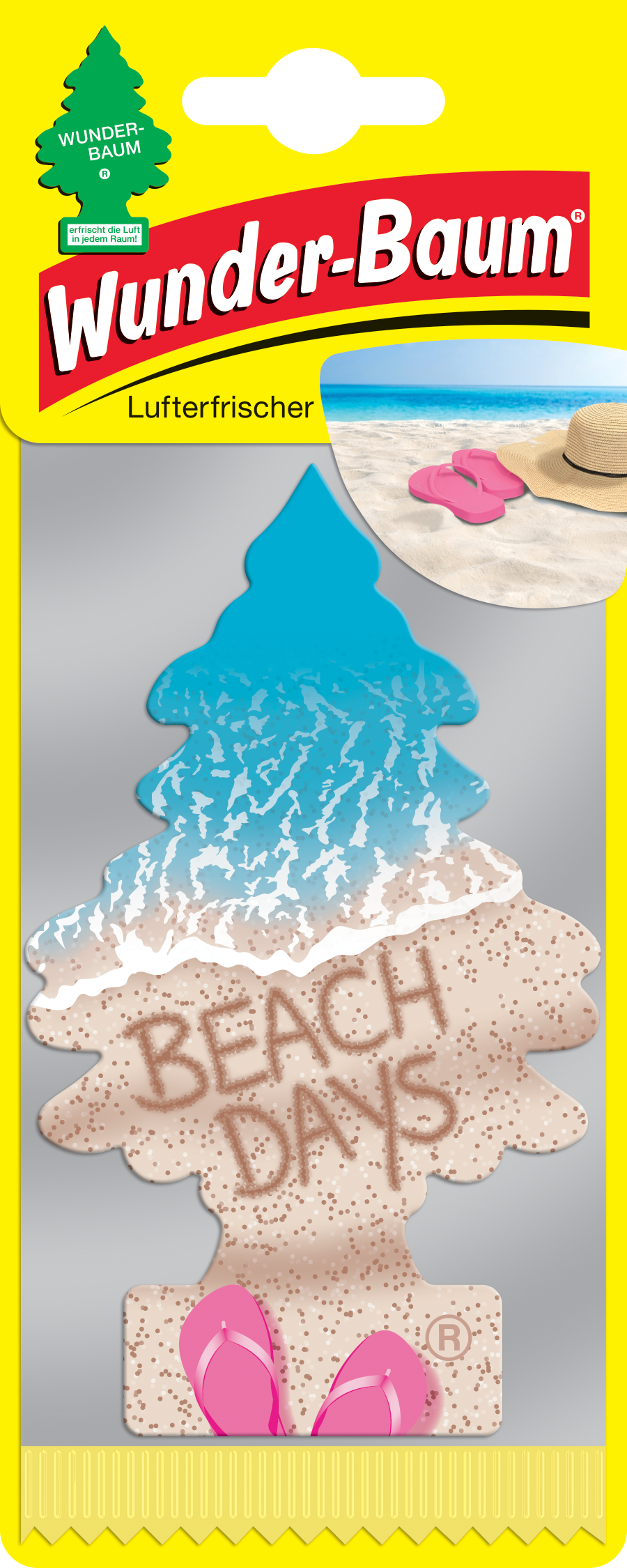 Wunderbaum Papierlufterfrischer Beach Days Wunderbaum Papierlufterfrischer Beach Days