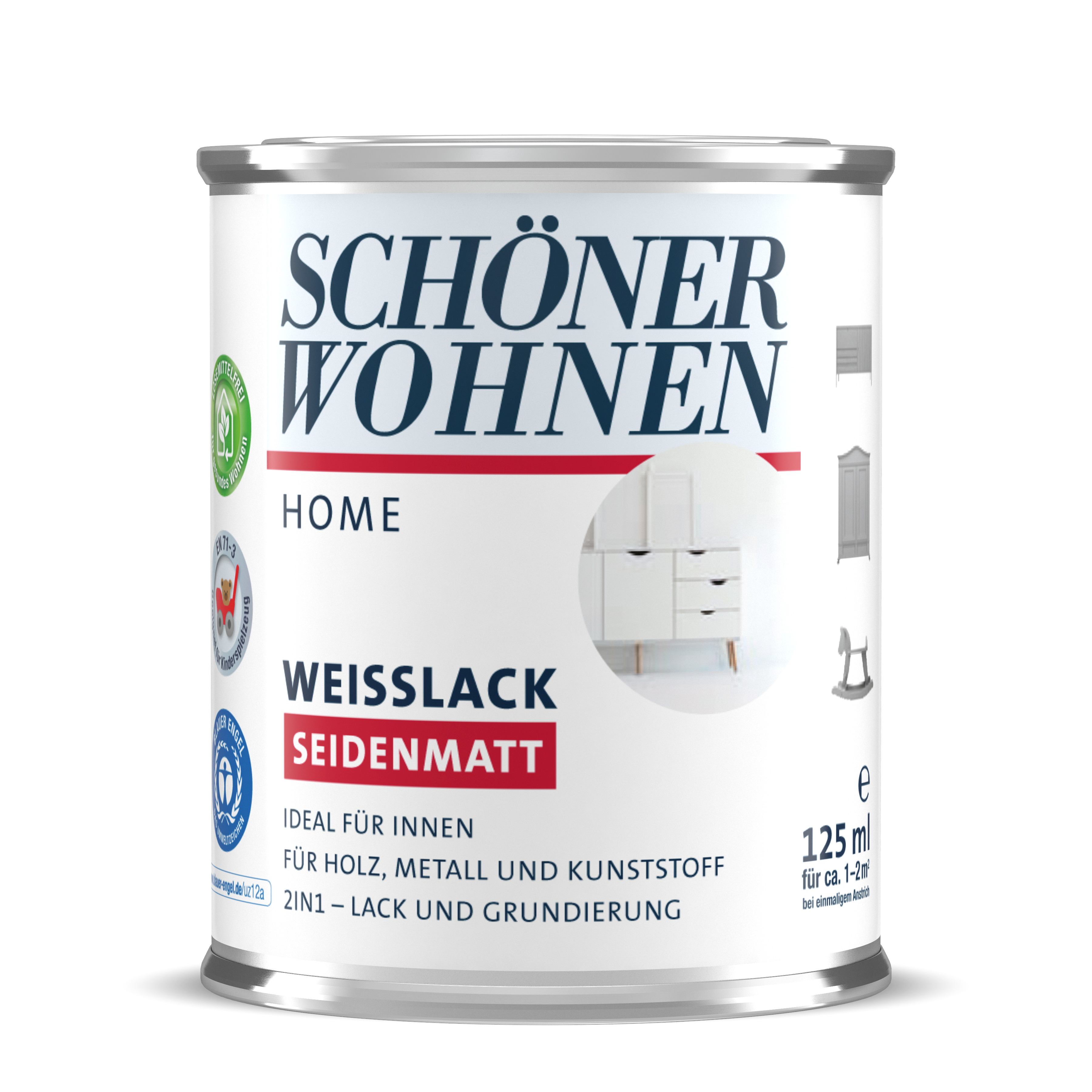 SW_2442-0125-0000 Schöner Wohnen Home Weißlack, seidenmatt
