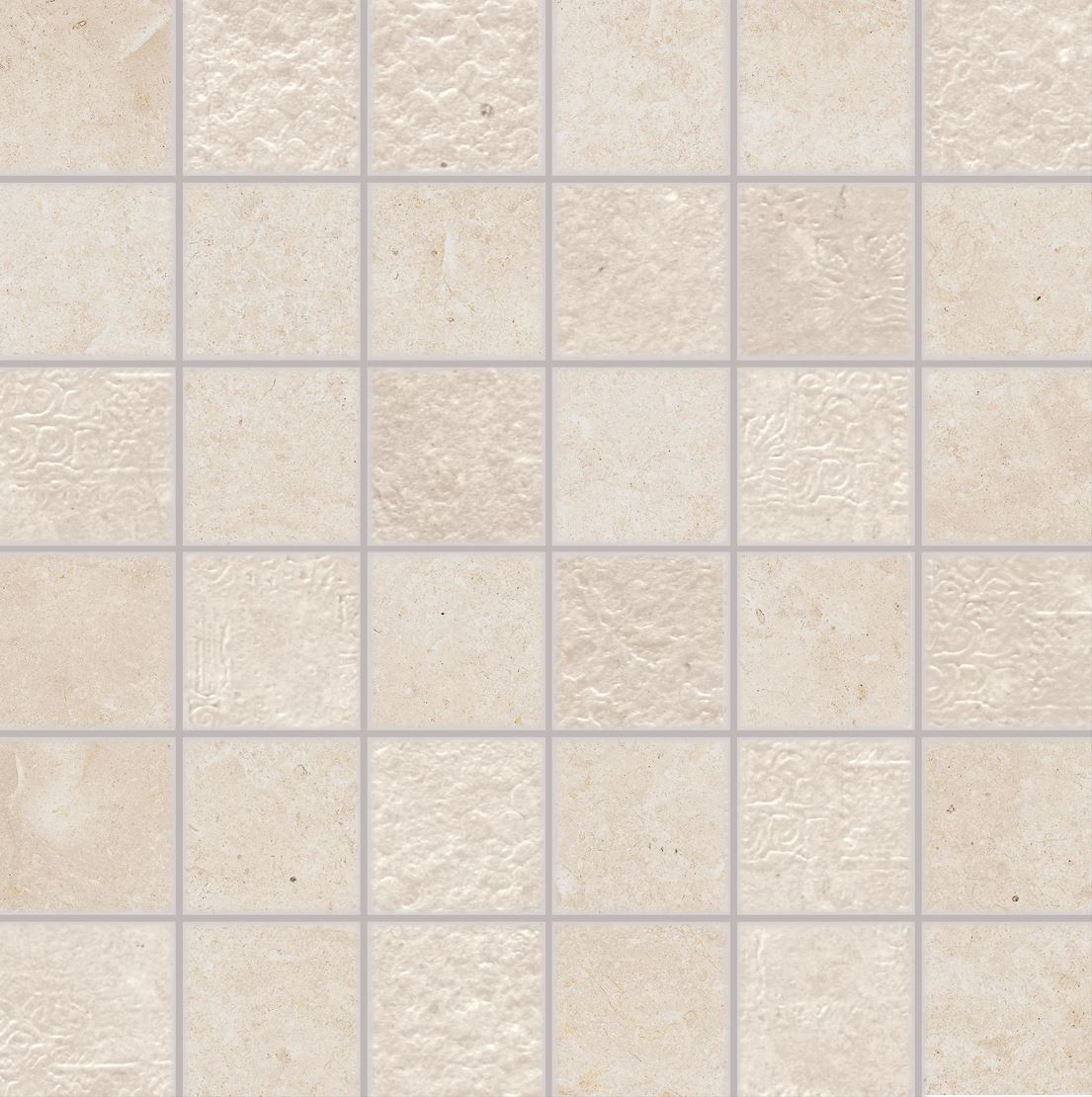 Lasselsberger Kalkstein Mosaik Lime beige, 30 x 30 cm