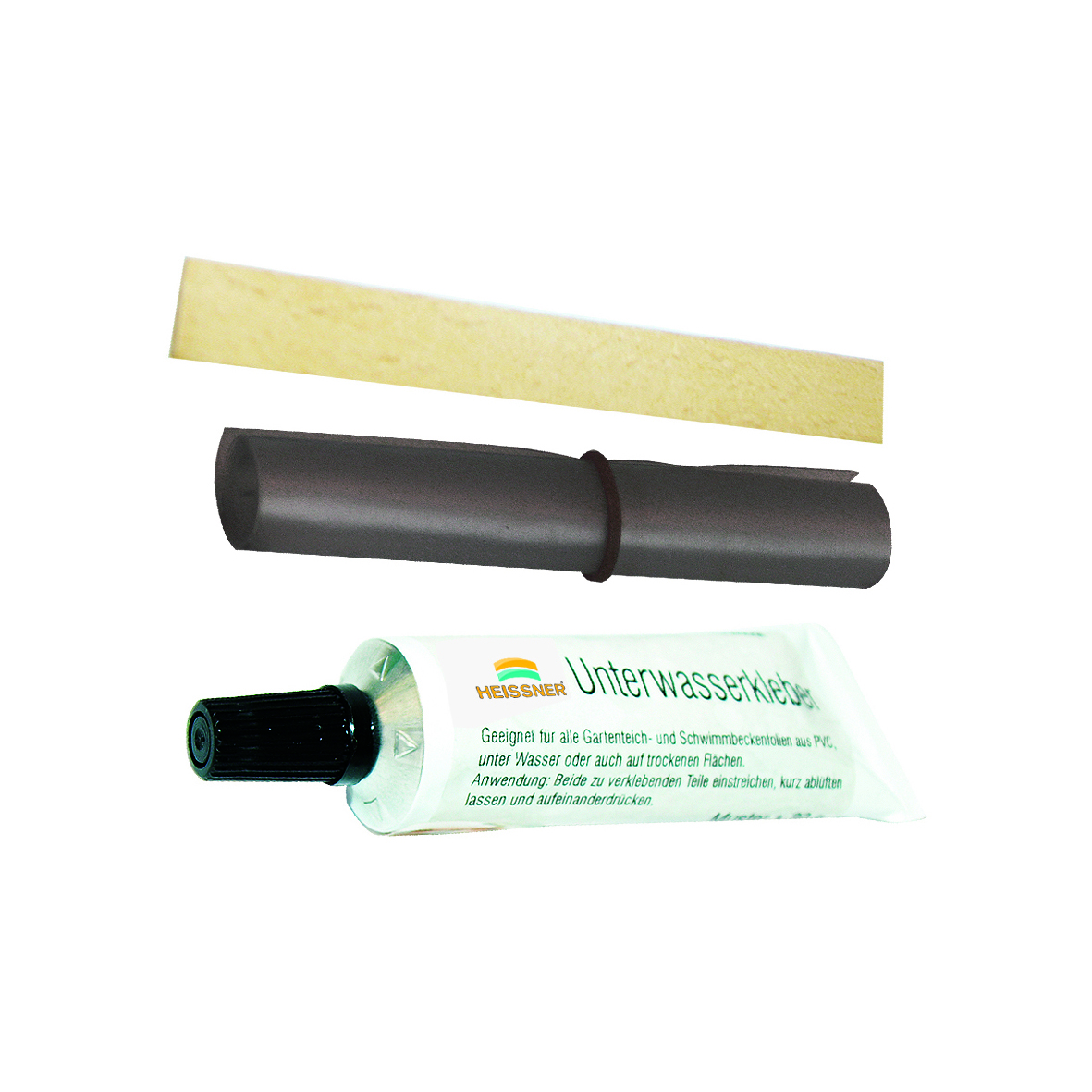 PVC-Unterwasser-Folienkleber 50g + Folie