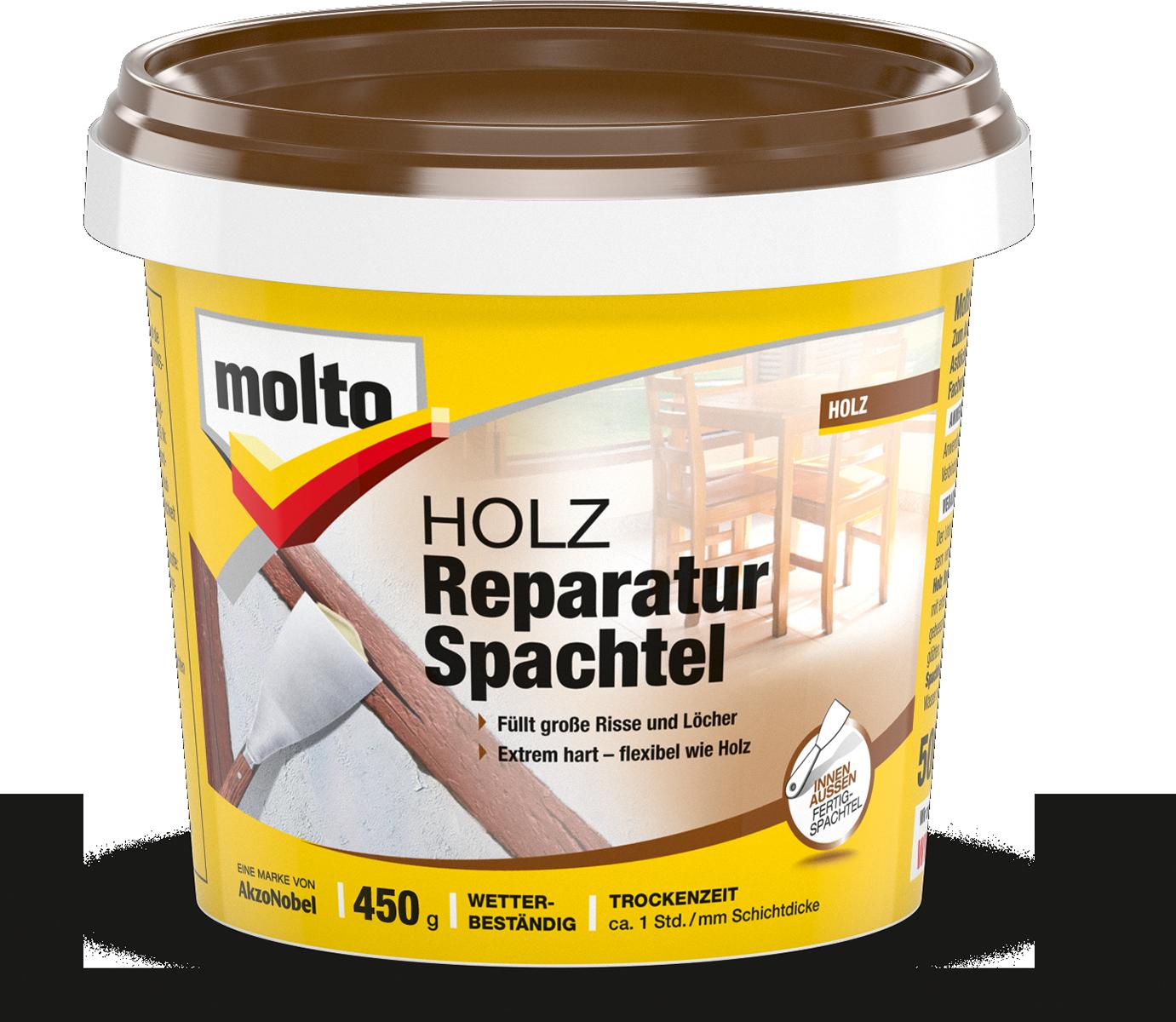 MOLTO HOLZ REPERATUR SPACHTEL 450G