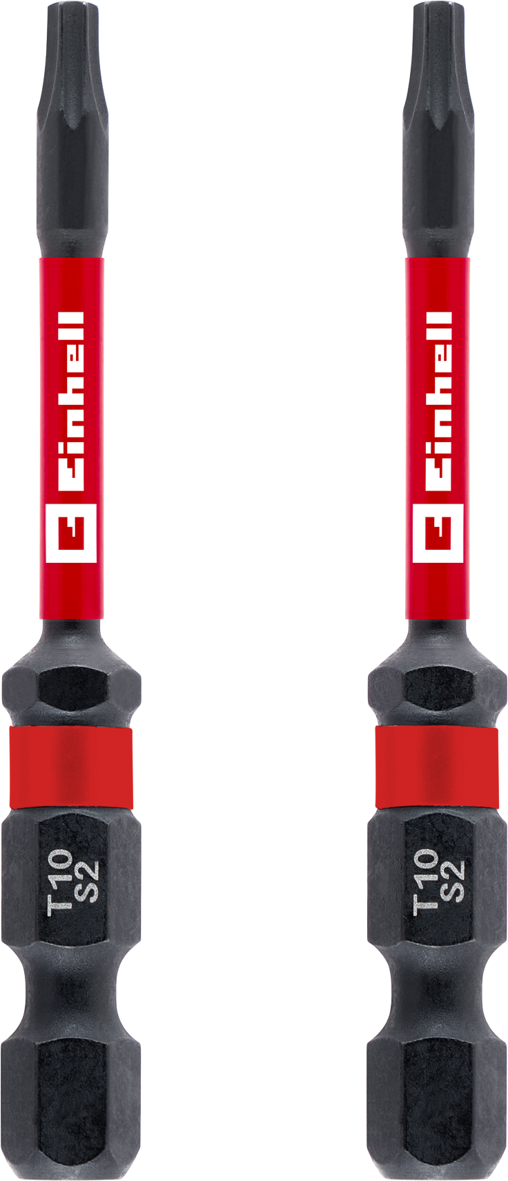 Einhell Impact-Bits mit Doppel-Torsion, 60 mm, T10