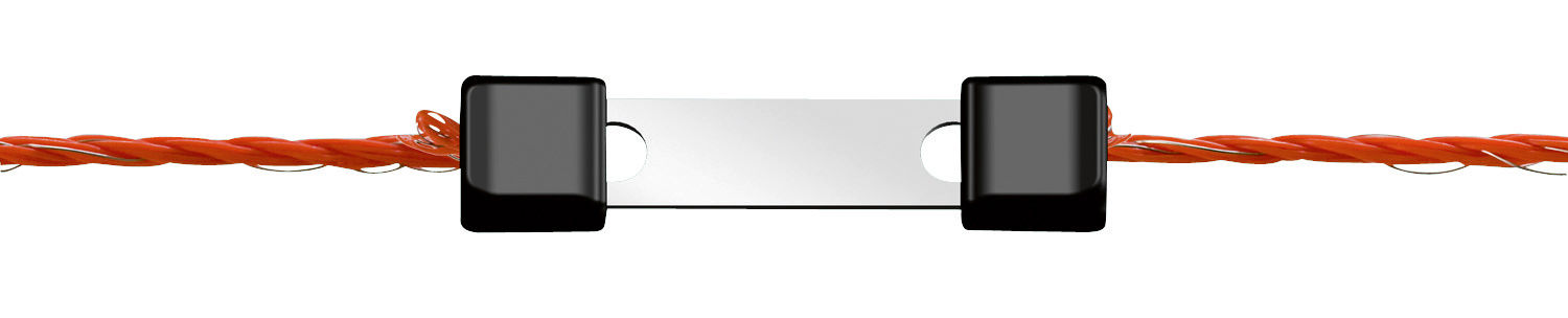 Kerbl AKO Reparaturset Litzclip 8-teilig, Edelstahl