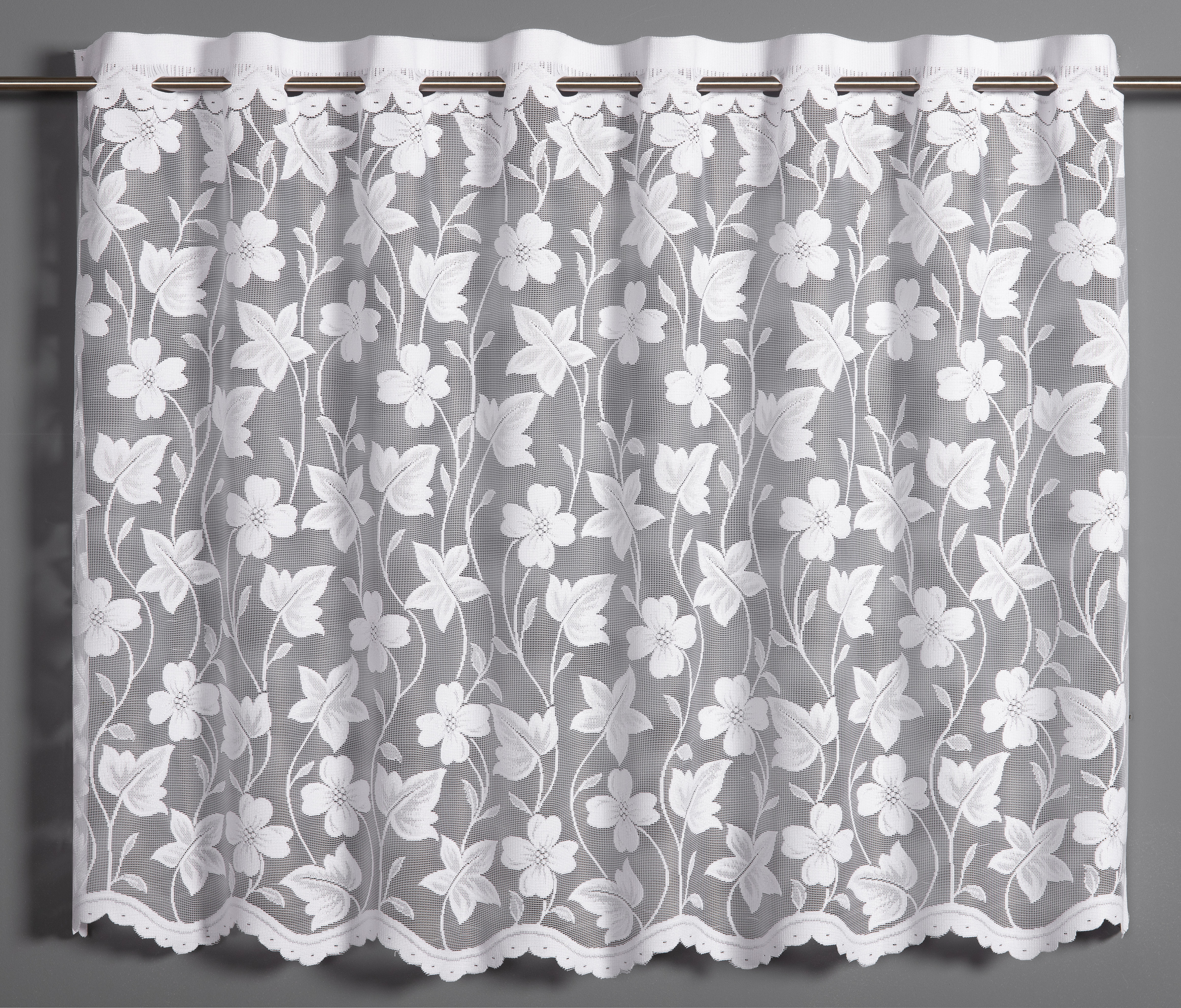 Sehlbach Fertiggardine weiß, 140 x 80 cm Sehlbach Fertiggardine weiß, 140 x 80 cm
