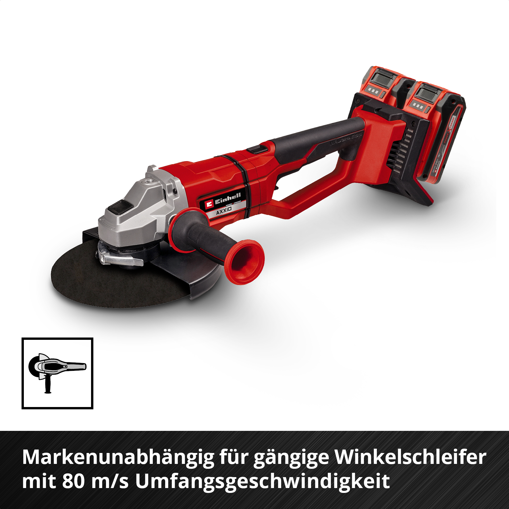 Einhell Inox-Gewebetrennscheiben-Set für Metall, gerade, extra du?nn, 10-tlg., Ø 230 x 2 mm