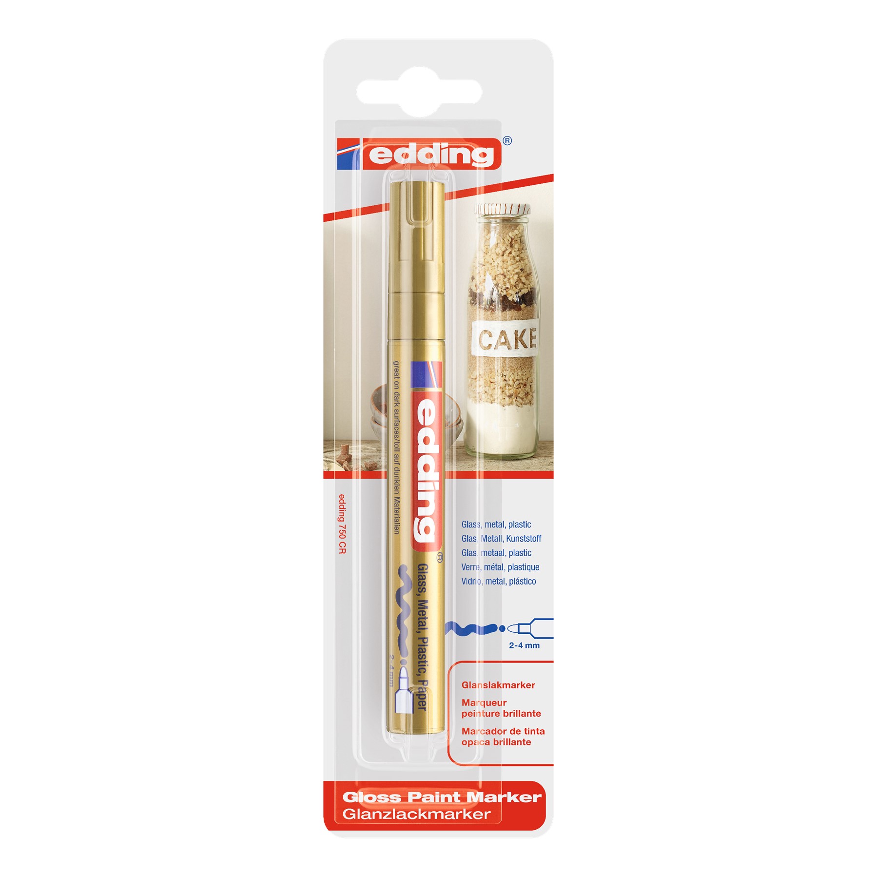 Edding 750/1 Paintmarker, gold