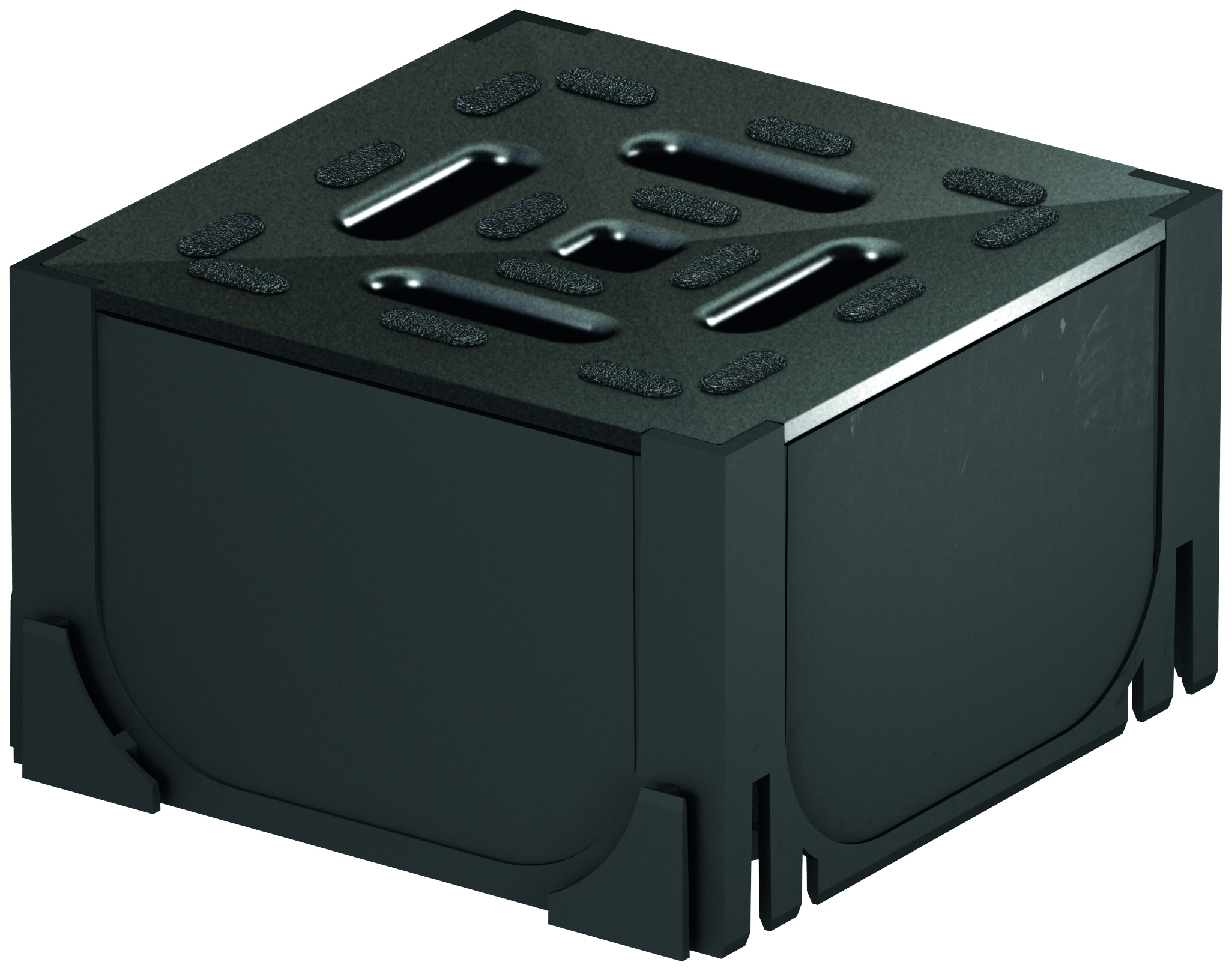 ACO Universaleckstück schwarz für Hexaline 2.0