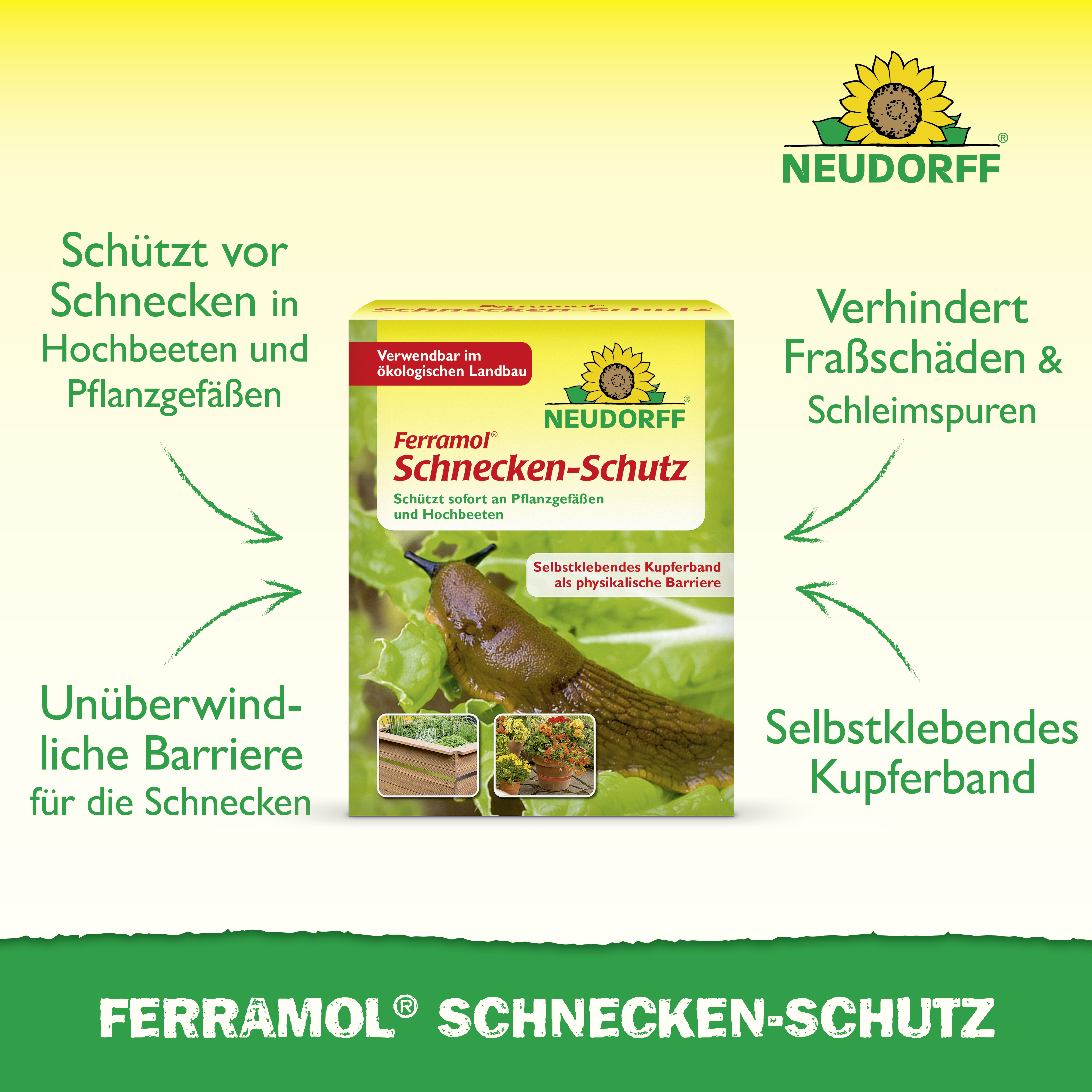 Neudorff Schnecken-Schutz, 2 x 4 m Neudorff Schnecken-Schutz, 2 x 4 m