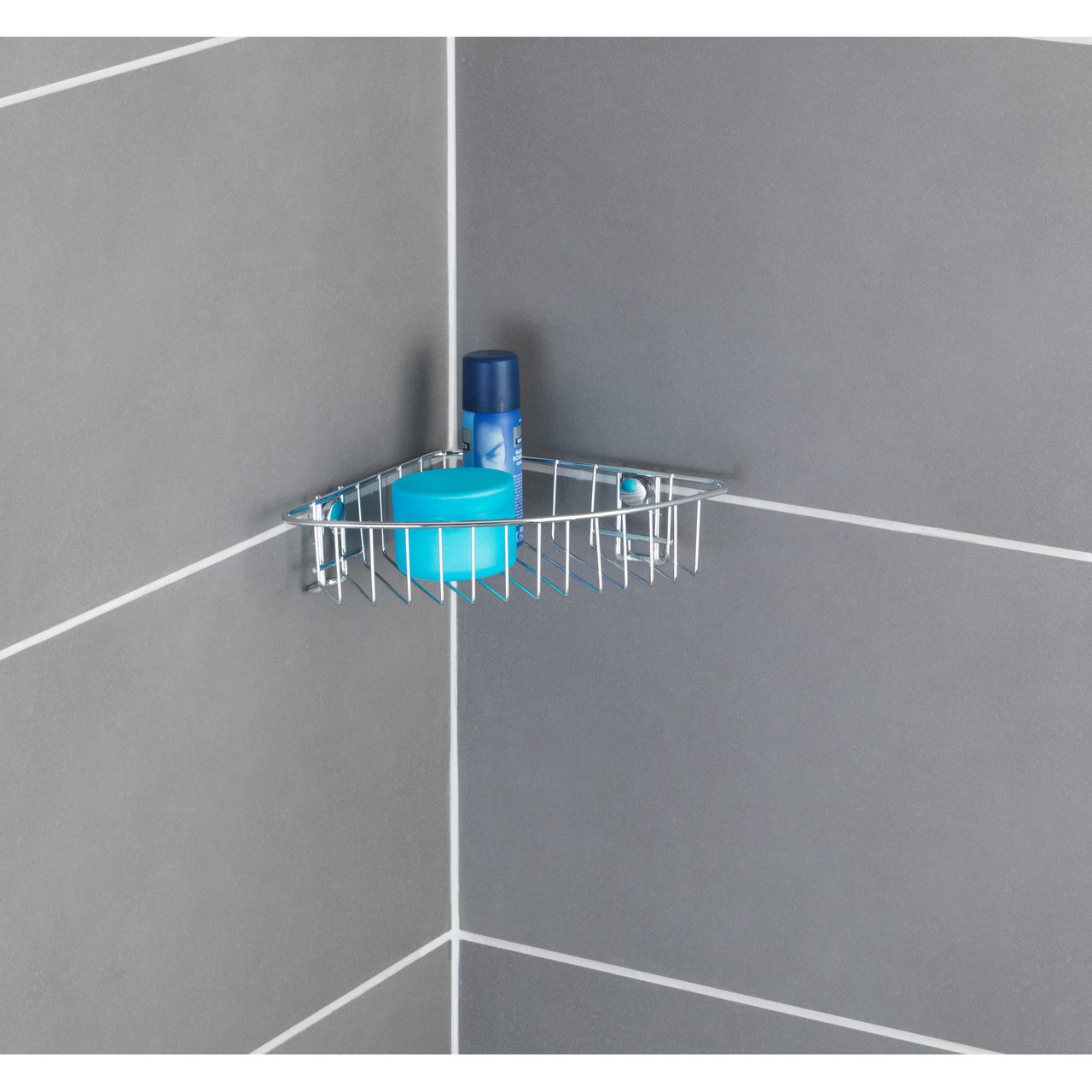 741892-Eckablage-Classic-chrom_AMBI_01 WENKO CLASSIC ECKABLAGE