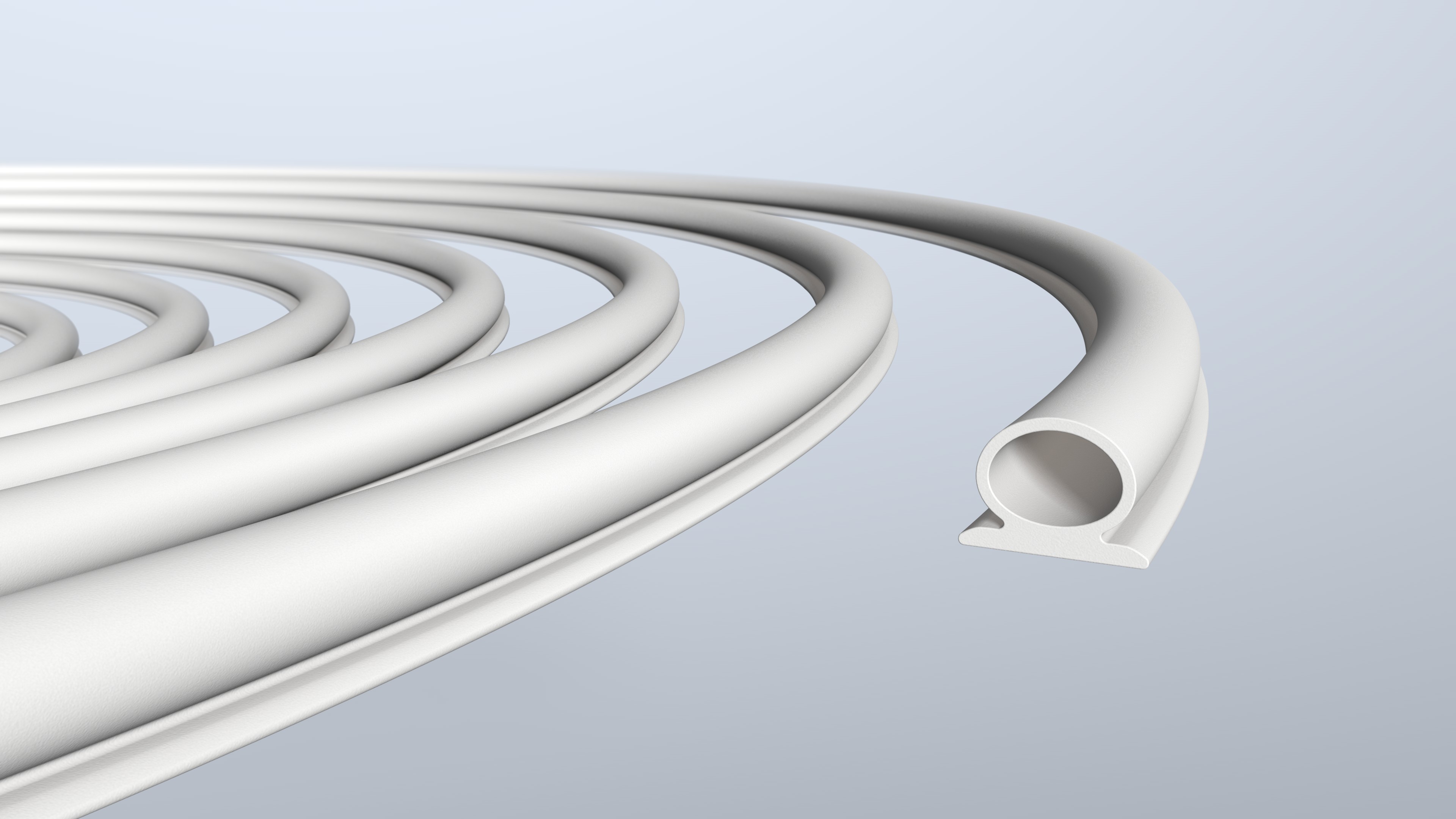 Roro Selbstklebedichtung, weiß