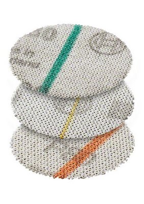737546 Bosch Schleifnetz-Set für EasyCurv , Korn 80/180/320, 40mm, 18 tlg.