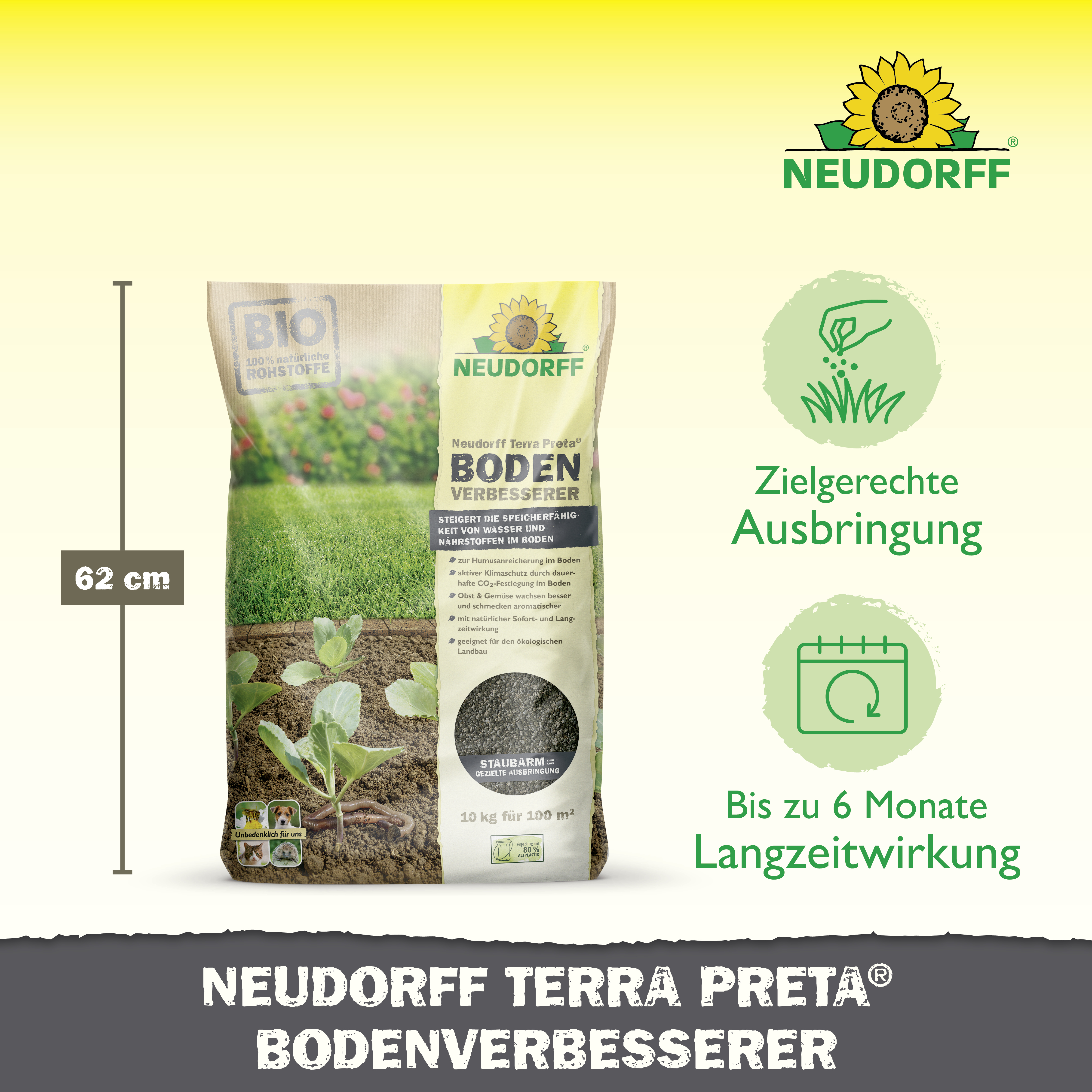 Neudorff Terra Preta BodenVerbesserer, 10 kg Neudorff Terra Preta BodenVerbesserer, 10 kg