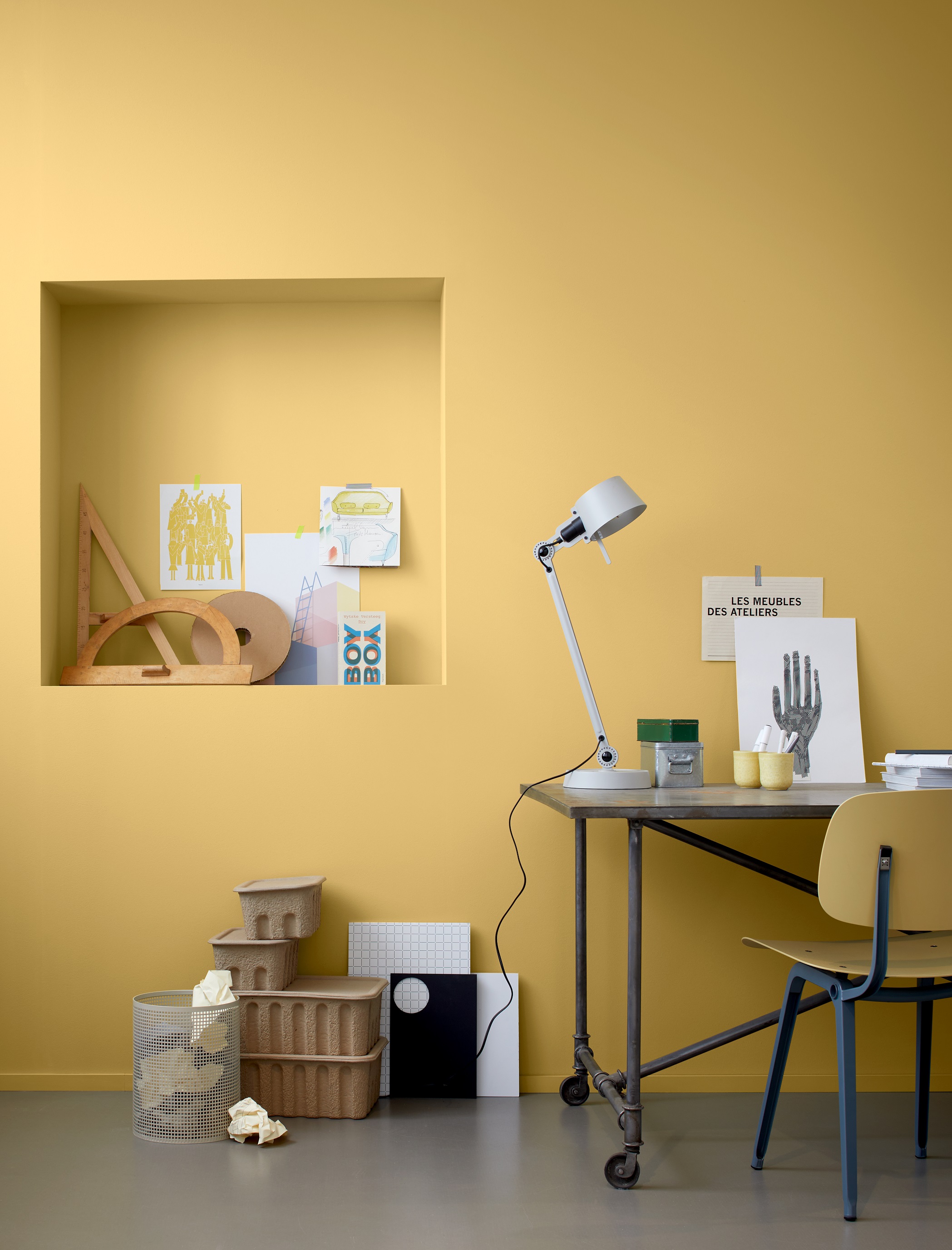 Alpina Pure Farben Hafergelb, 2,5 Liter