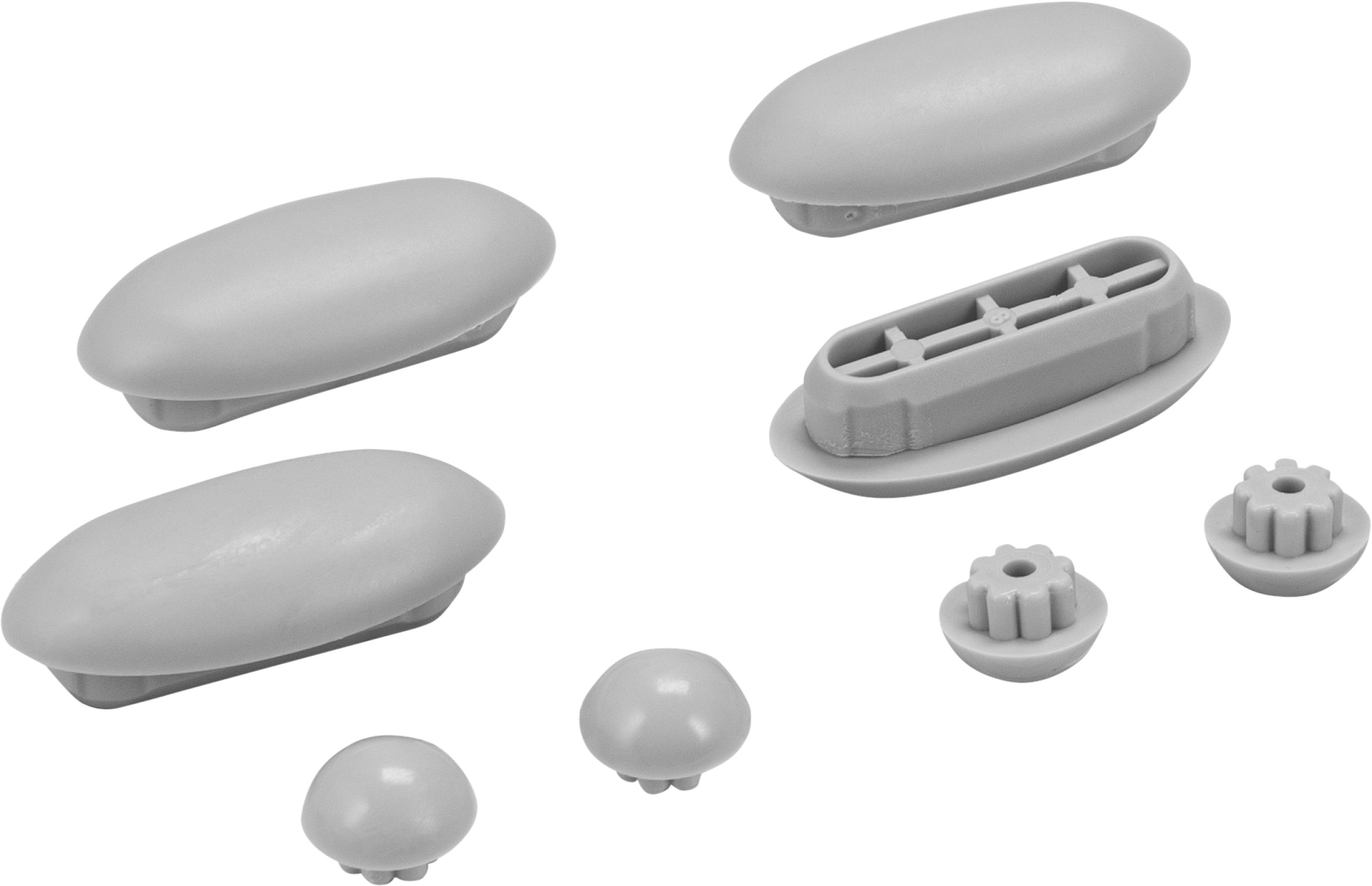 806685 Cornat WC-Sitz Puffersatz, grau